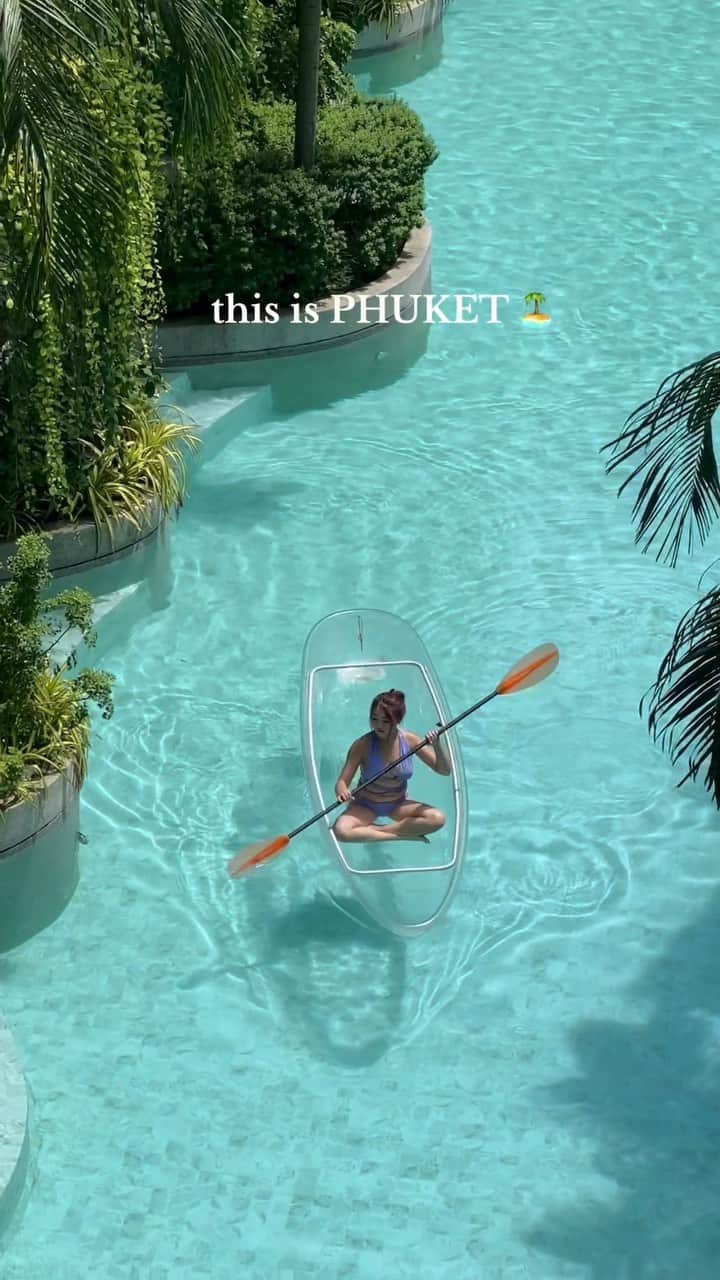 Earth Picsのインスタグラム：「@vaniaaaniaa stayed at this $50 a night hotel in Phuket Thailand and we had to share it with you! We googled it and turns out Panwaburi Beachfront Resort in Phuket Thailand 🇹🇭 has rooms starting at $50 USD per night.   We also read on there website that all rooms in the hotel are equipped with a flat-screen TV. Featuring a private bathroom with a shower and bathrobes, rooms at Panwaburi Beachfront Resort also feature pool view. At the �accommodation every room includes air conditioning and a safety deposit box. All rooms include a balcony too.   📍 Phuket, Thailand 🇹🇭  🎥 @vaniaaaniaa」
