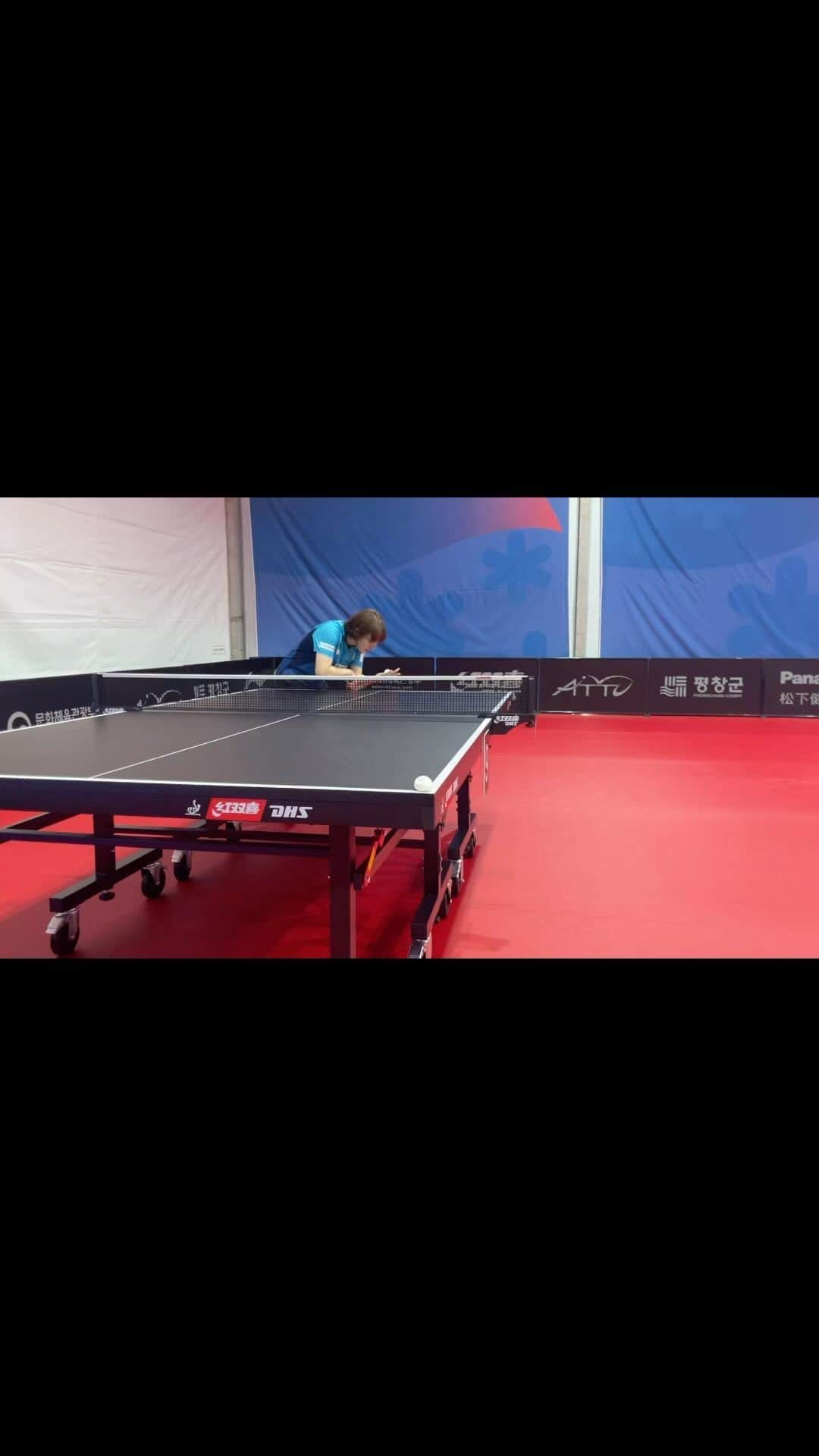 ソ・ヒョウオンのインスタグラム：「serve 🏓」