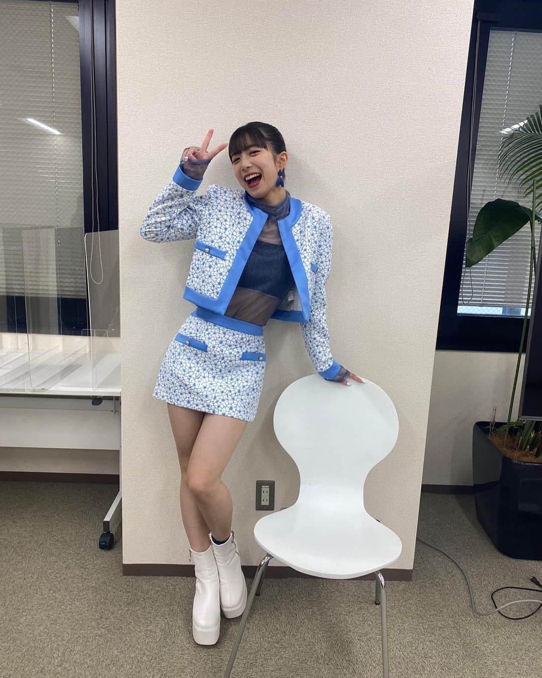 井上玲音のインスタグラム：「・ ・ Hello! Project 25th ANNIVERSARY CONCERT  1日目〜 グッズの衣装も可愛かったから載せさせて🫶🏻  #juicejuice #井上玲音」