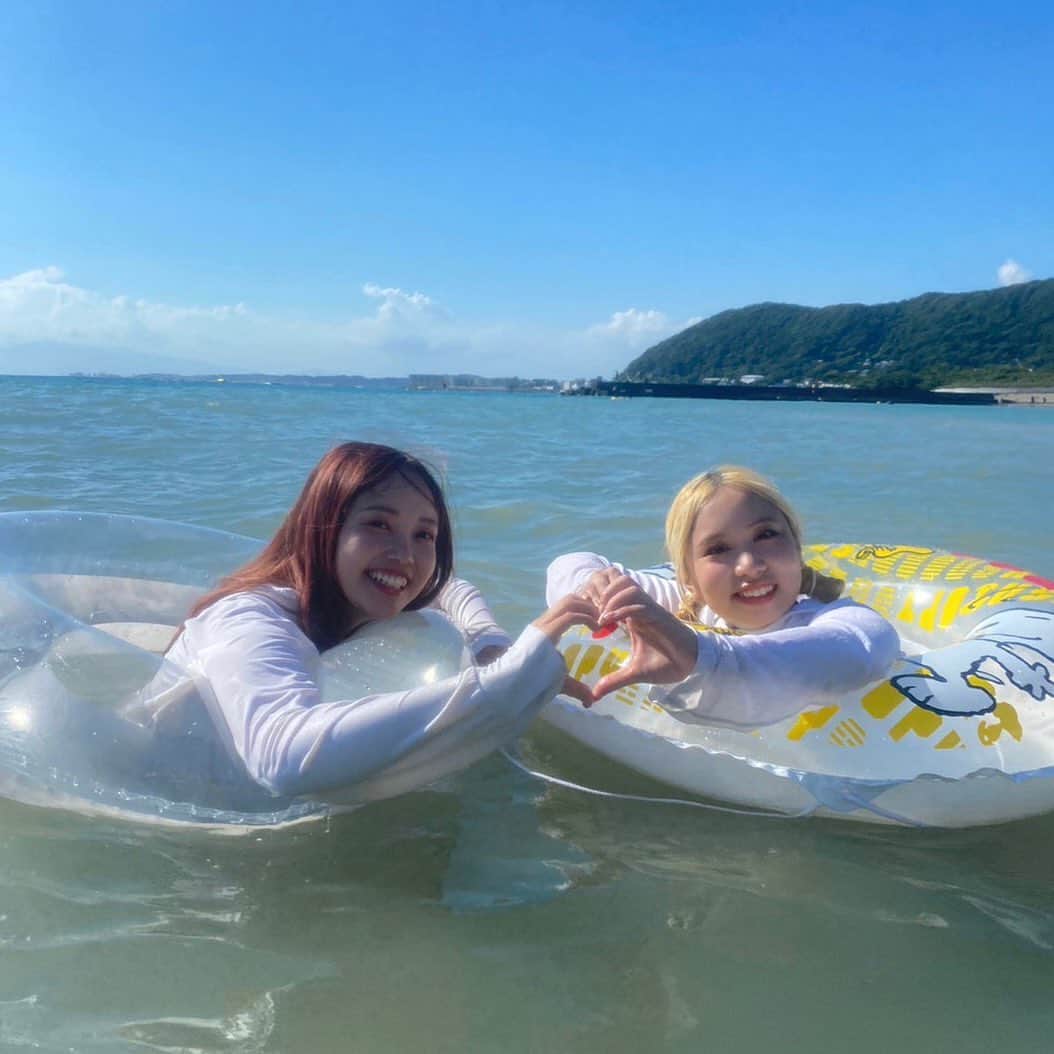 恵梨華さんのインスタグラム写真 - (恵梨華Instagram)「海に向かって ボンボンえりボーン🤣🫶💛」9月9日 22時04分 - eribooon18