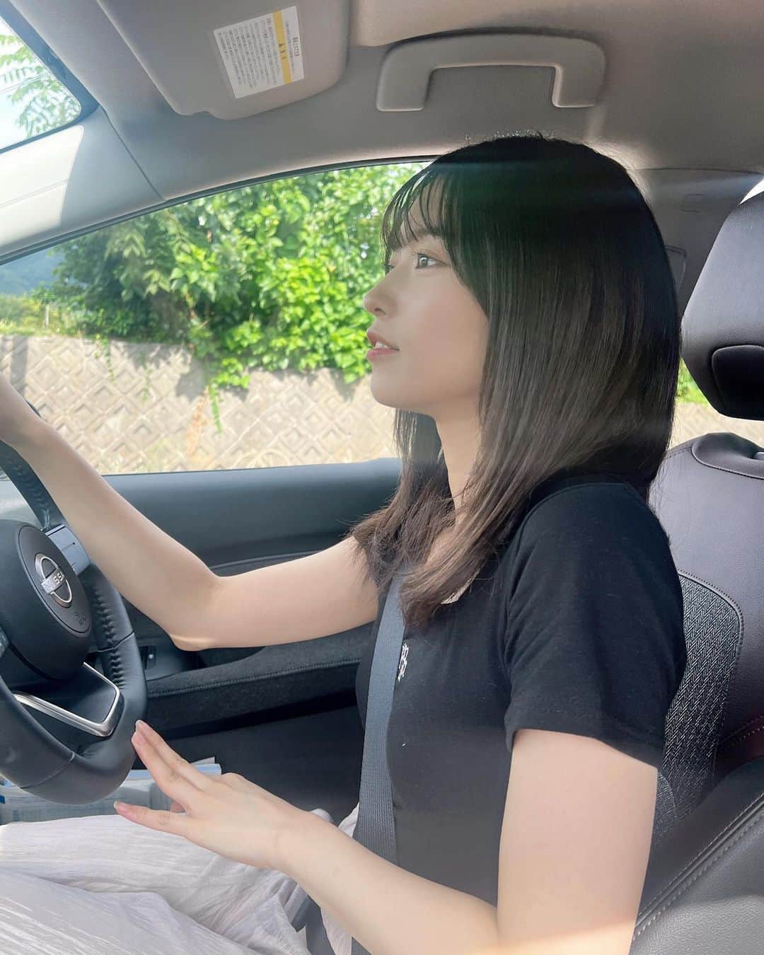 新井椎夏さんのインスタグラム写真 - (新井椎夏Instagram)「運転する女の子はどうですか？☺️🔋」9月9日 22時42分 - elsy_shiina