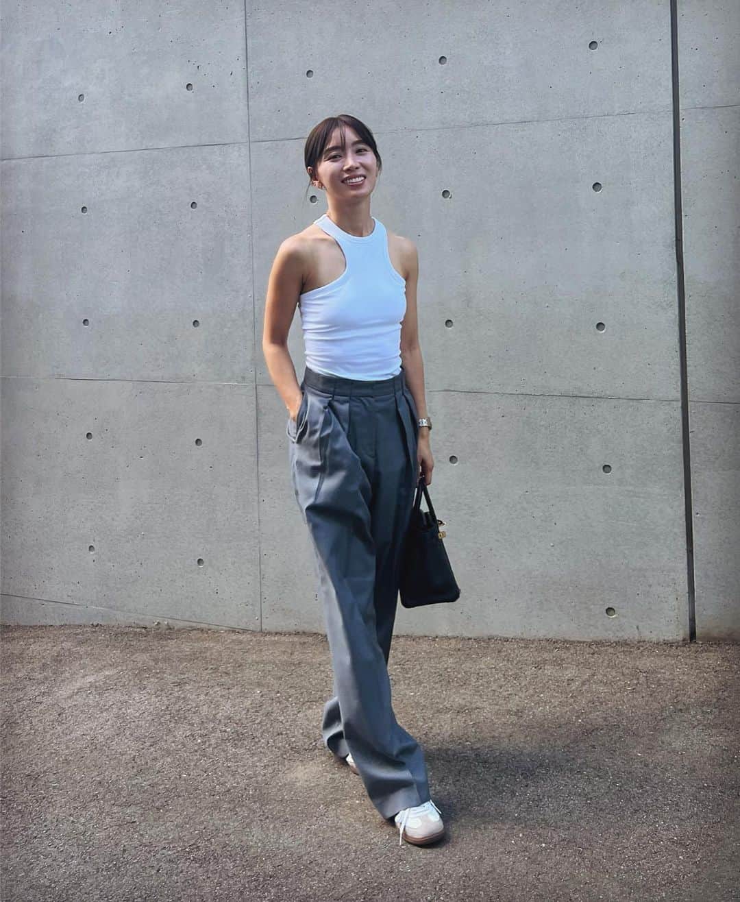 渡邊智子さんのインスタグラム写真 - (渡邊智子Instagram)「bra tank 🫶🏻 @studiodoe」9月9日 22時50分 - _tomomon