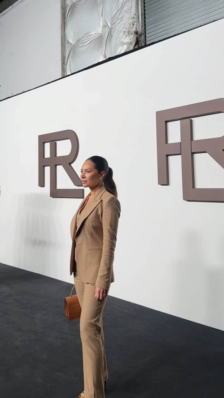 Marianna Hewittのインスタグラム：「what people wore to the @ralphlauren spring 2024 show #nyfw」
