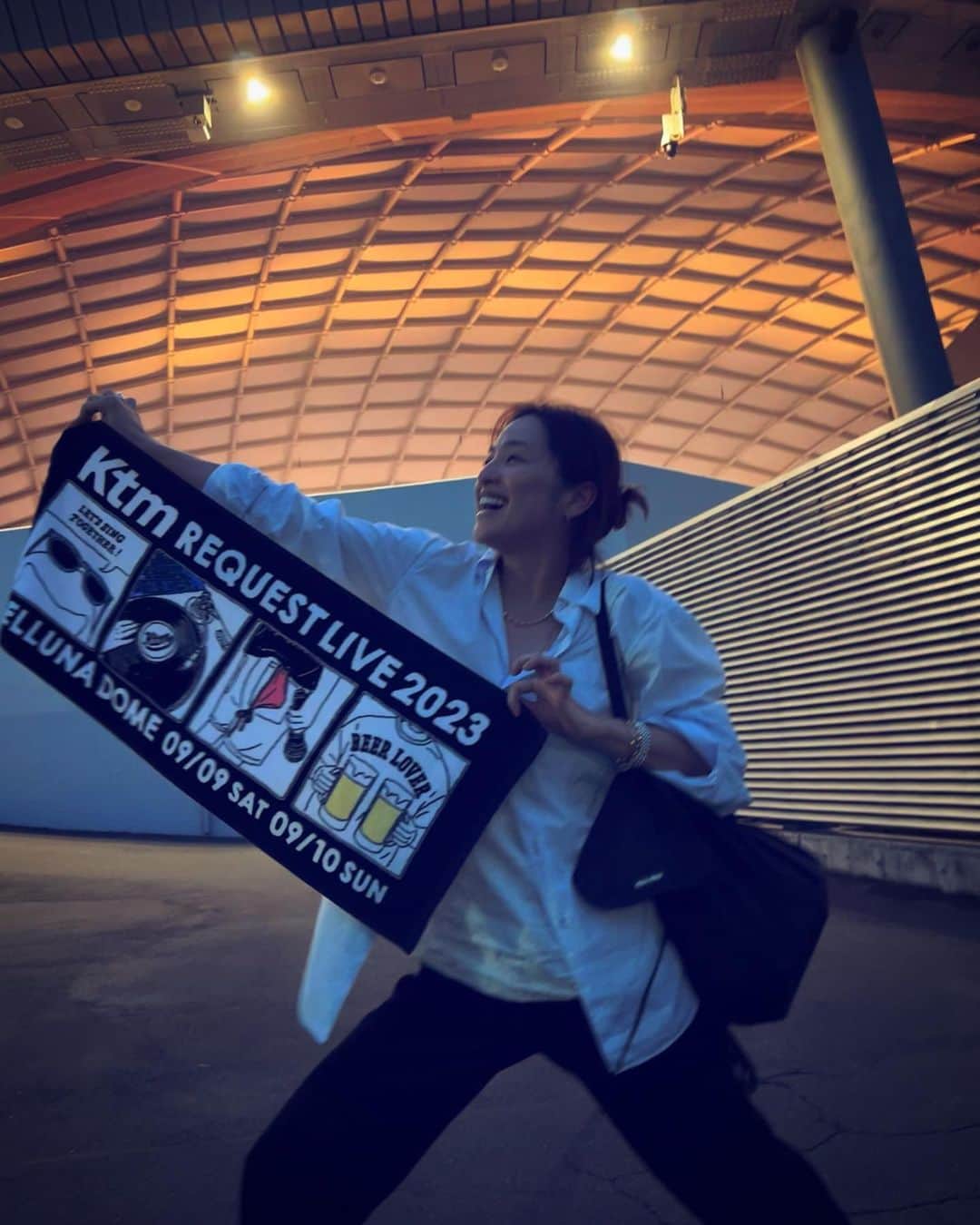 中村アンのインスタグラム：「ケツメイシ🪩✨🕺🎤 #ktmrequestlive2023」