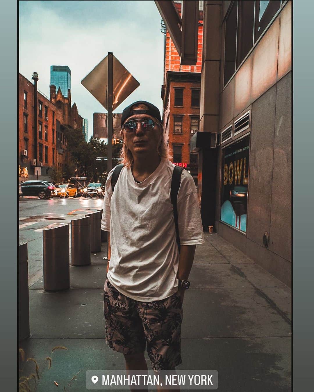 松隈ケンタのインスタグラム：「Manhattan.」