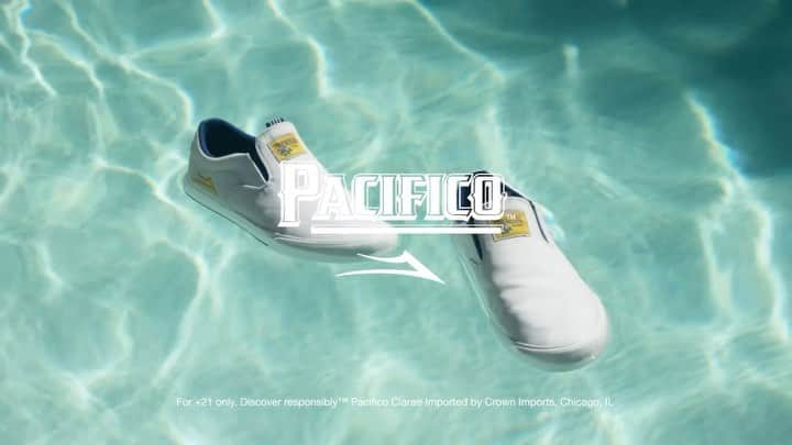 ラカイリミテッドフットウェアのインスタグラム：「Our newest collection with @pacificobeer is available now at select US retailers and Lakai.com 🍻  Featuring the Owen VLk, Cambridge, and Telford along with a full apparel and accessory offering. Grab another round! 👉 Link in bio #LakaixPacifico   For +21 only. Discover responsibly™ Pacifico Clara® Beer. Imported by Crown Imports, Chicago, IL」