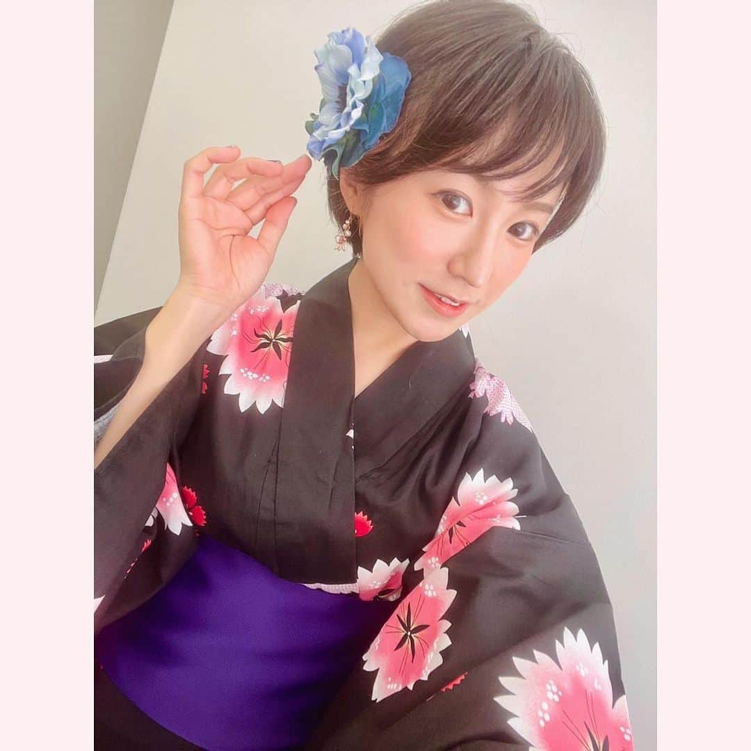 神園さやかのインスタグラム：「2023.09.09🎉  今日はとあるイベントに 出演させていただきました！ この夏最初で最後の浴衣も…👘  色々と楽しいコンテンツのある 素敵なイベントでしたーー！！  ありがとうございました🙌🏻✨  #summer #yukata #japan」