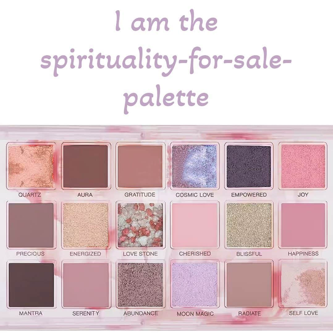 アルヴィダ・バイストロムさんのインスタグラム写真 - (アルヴィダ・バイストロムInstagram)「Which eyeshadow palette are you!  Been home with a cold and, naturally, been contemplating about eyeshadow palettes and their names. Their so meme-like in their form. An image(a color) paired with text. It both mirrors an imagined customer at the same time as it creates $her$.」9月10日 0時53分 - arvidabystrom