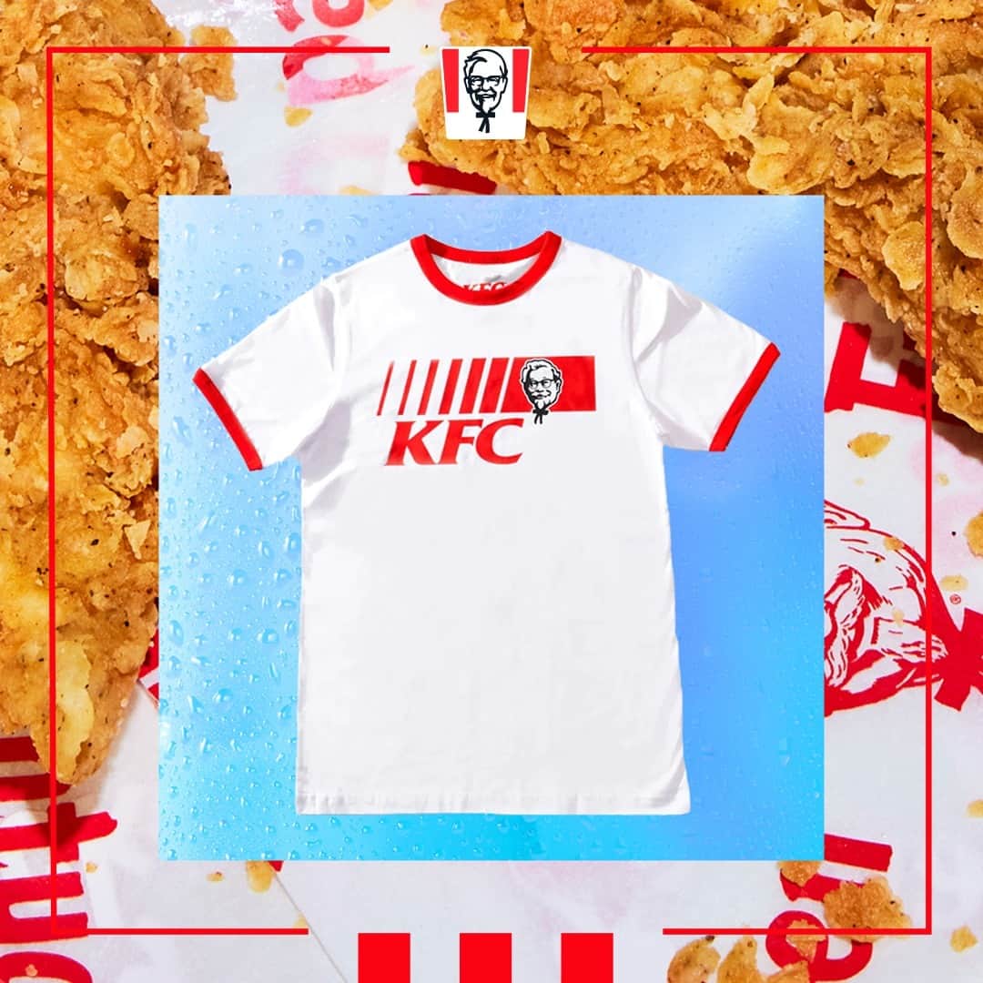 のインスタグラム：「It’s the Colonel’s birthday and our gift to you is some finger lickin' fits. Shop them now at the link in bio!」