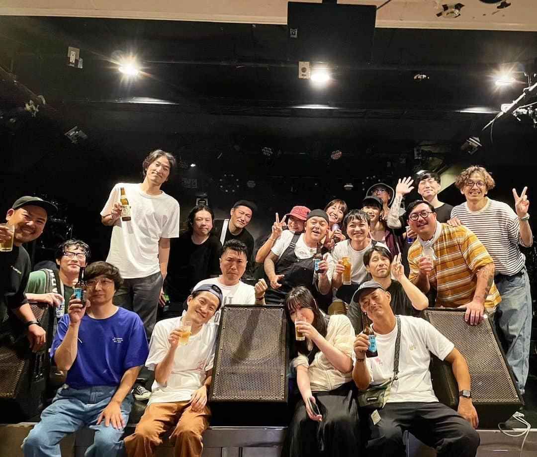 渡邊忍さんのインスタグラム写真 - (渡邊忍Instagram)「Mos Tracks pre.  ‎PEAR OF THE WEST  ‎"Girls Break Down"  Release Show！DAY1 in 新宿Nine Spices とってもゴキゲンな夜をありがとうございました🤪💫 ペアオブは全方向で最高だから 沢山の仲間たちに愛されているんだなぁと改めて感じました！ 明日のDAY2も楽しんで🔥 オウガ(ナイザー)ハジメ 誘ってくれてありがとう！ #pearofthewest  #thefirewoodproject  #asparagus」9月10日 1時05分 - watanabeshinobu