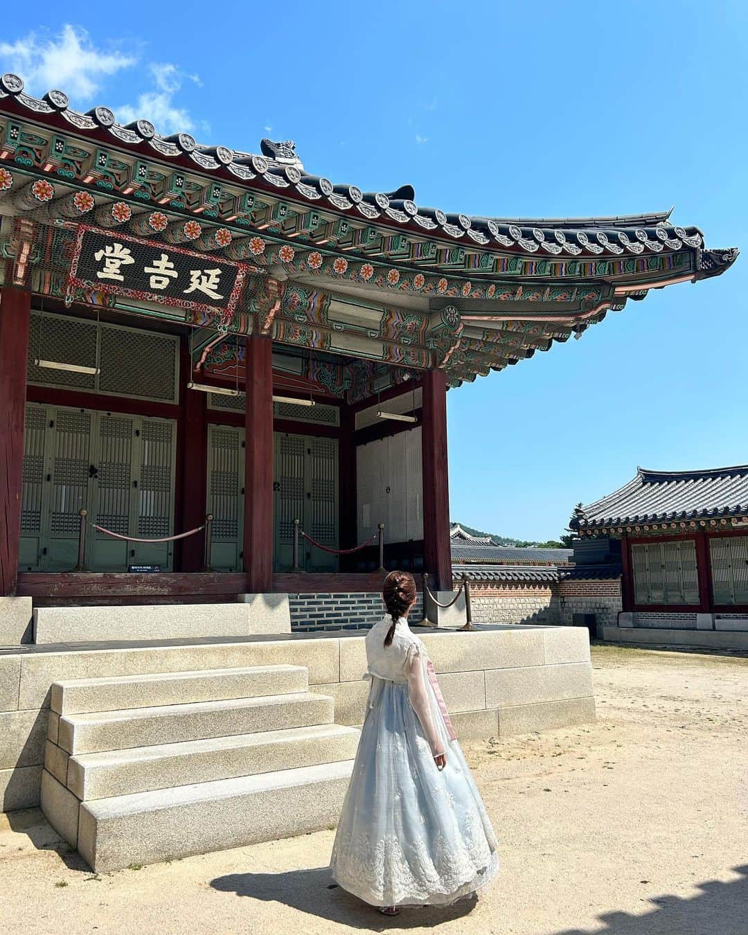 今井陽菜さんのインスタグラム写真 - (今井陽菜Instagram)「韓国旅行で着た韓服🇰🇷 ・ ・ ・ #🇰🇷 #韓国旅行  #チマチョゴリ」9月10日 1時28分 - haruna__imai