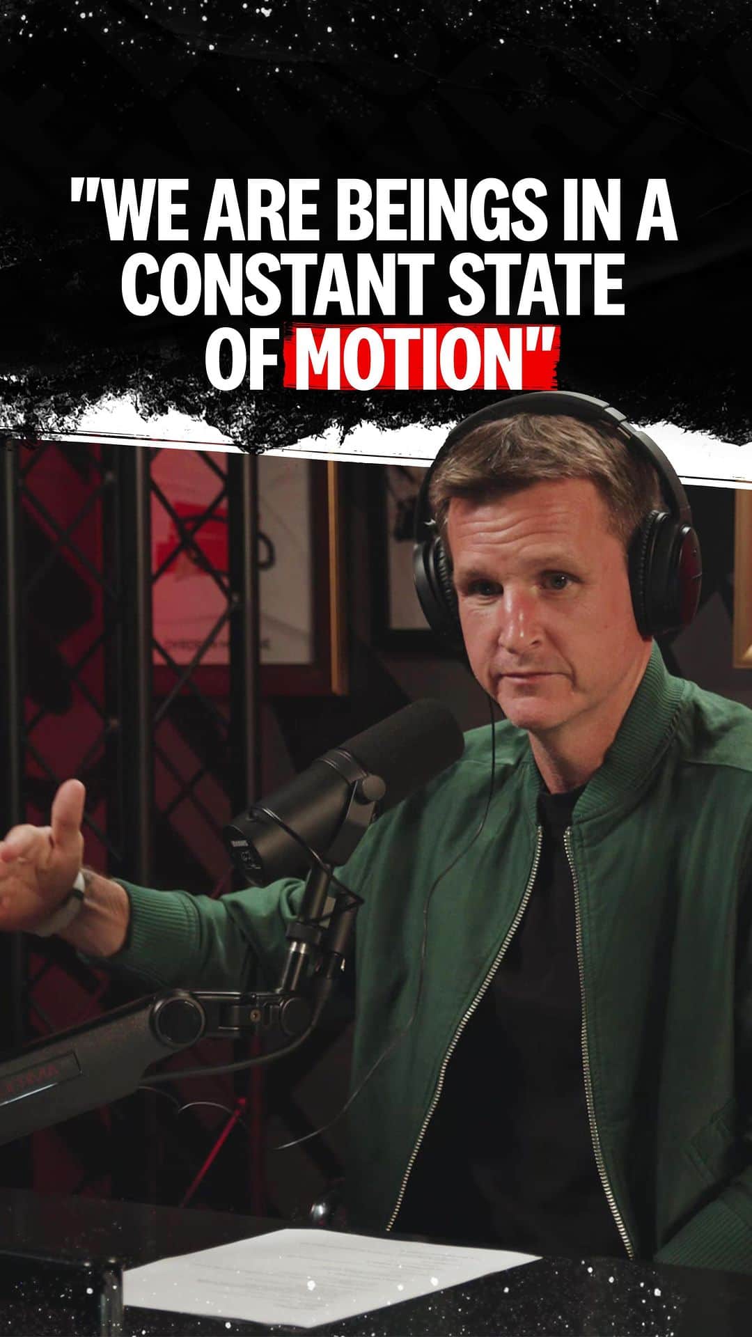 ロブ・ディアデックのインスタグラム：「We are beings in a constant state of motion.  And that is why momentum is essential to your quality of life.  #BuildWithRob Episode 109: “How to Always Keep Momentum”」