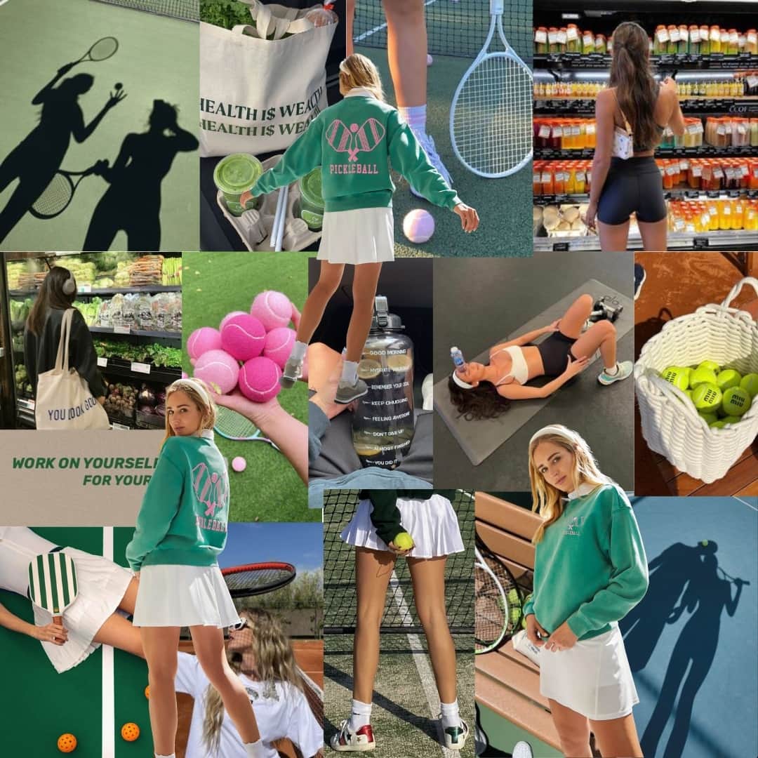 のインスタグラム：「Busy doing pickleball things...🏓⁠ ⁠ Our Pickleball Cody Sweater is 👏 OFFICIALLY BACK IN STOCK 👏⁠ get it before it's gone again!⁠ ⁠ #wildfoxcouture」