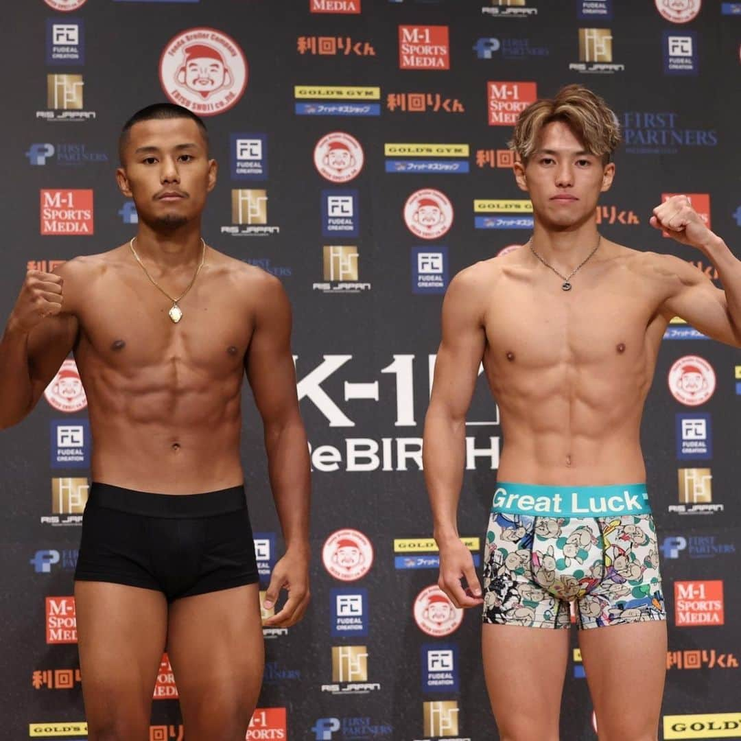 K-1【Official】さんのインスタグラム写真 - (K-1【Official】Instagram)「ReBOOT～K-1 ReBIRTH～ 📅Sun 10. September. 2023  🚩Yokohama Arena  Weight in✅  Super Fight/K-1 Super Featherweight 🇯🇵🇵🇭Egawa Yuuki @yuukiegawa_info  vs. 🇯🇵Yokoyama Tomoya @k1_tomoya_official397   Super Fight/K-1 Super Heavyweight  🇯🇵Keiji @1105.kjee  vs. 🇯🇵Ueda Mikio @mikiouedaueda   [ @kakutou_abema | @unextjp_official | @dazn_jpn | @fitetv | #k1wgp ]」9月10日 2時05分 - k1wgp_pr