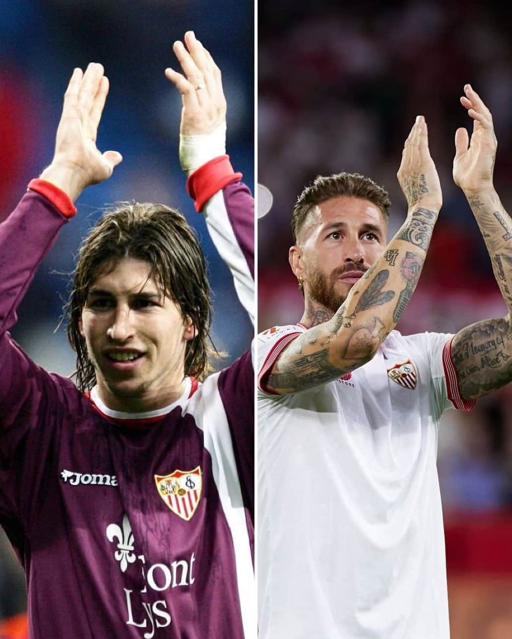 セビージャFCのインスタグラム：「Creo que he tenido un déjà vu… 🥹❤️  #WeareSevilla #NuncaTeRindas」