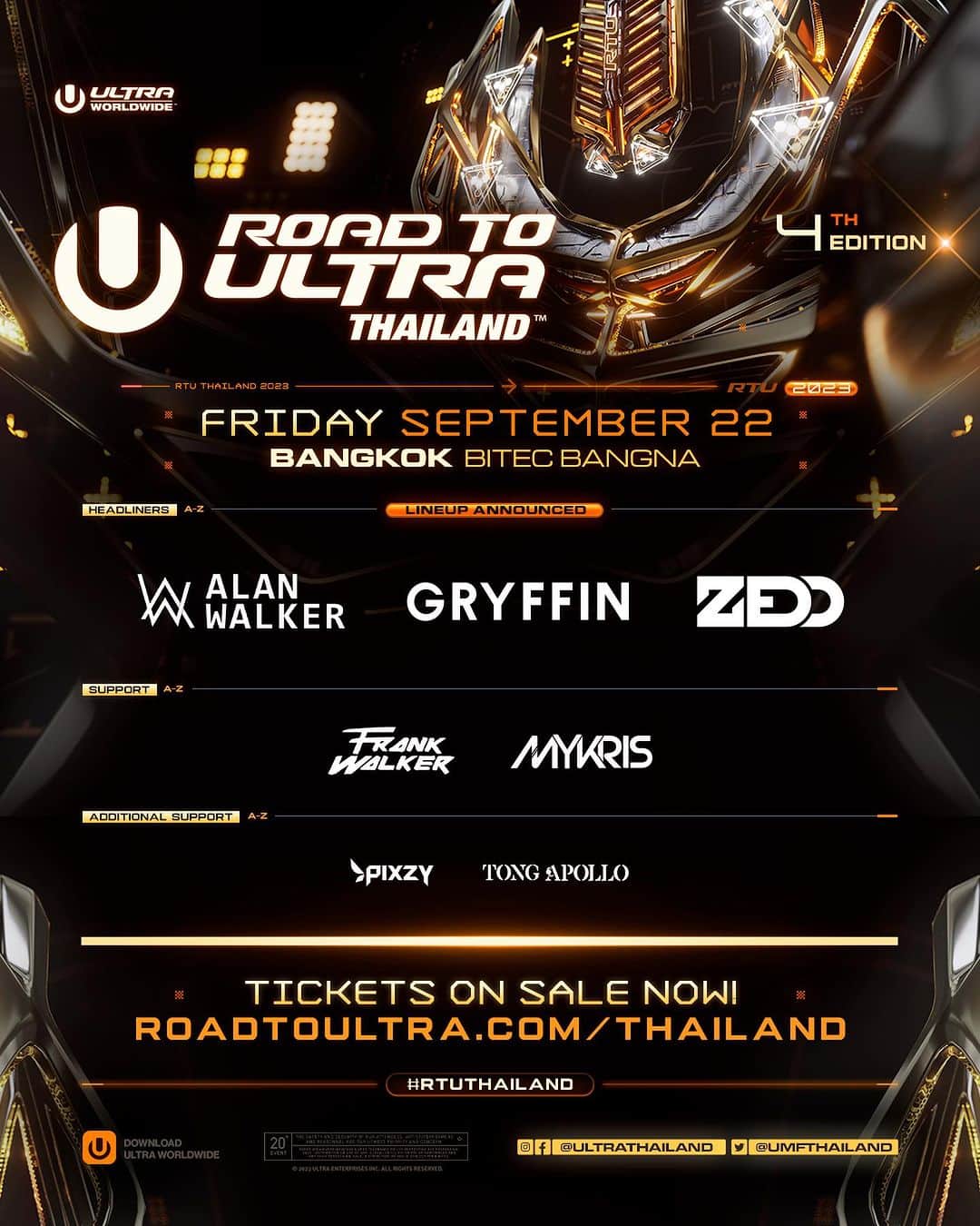 Ultra Music Festivalさんのインスタグラム写真 - (Ultra Music FestivalInstagram)「ULTRA Worldwide embarks on its tour through Asia in one week! Join us as we dance through Japan, Bali and Thailand over the next 3 weeks! #UltraWorldwide  @ultrajapan: Sept 16-17 @ultrabali: Sept 20-21 @ultrathailand: Sept 22 @resistance Bali: Sept 24-25」9月10日 3時21分 - ultra