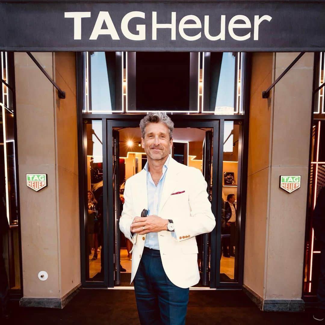 パトリック・デンプシーさんのインスタグラム写真 - (パトリック・デンプシーInstagram)「Always a pleasure to visit a new @tagheuer  boutique.  Had a wonderful time in Munich Germany. @porsche   Styled by @warrenalfiebaker  @brunellocucinelli_brand」9月10日 3時19分 - patrickdempsey