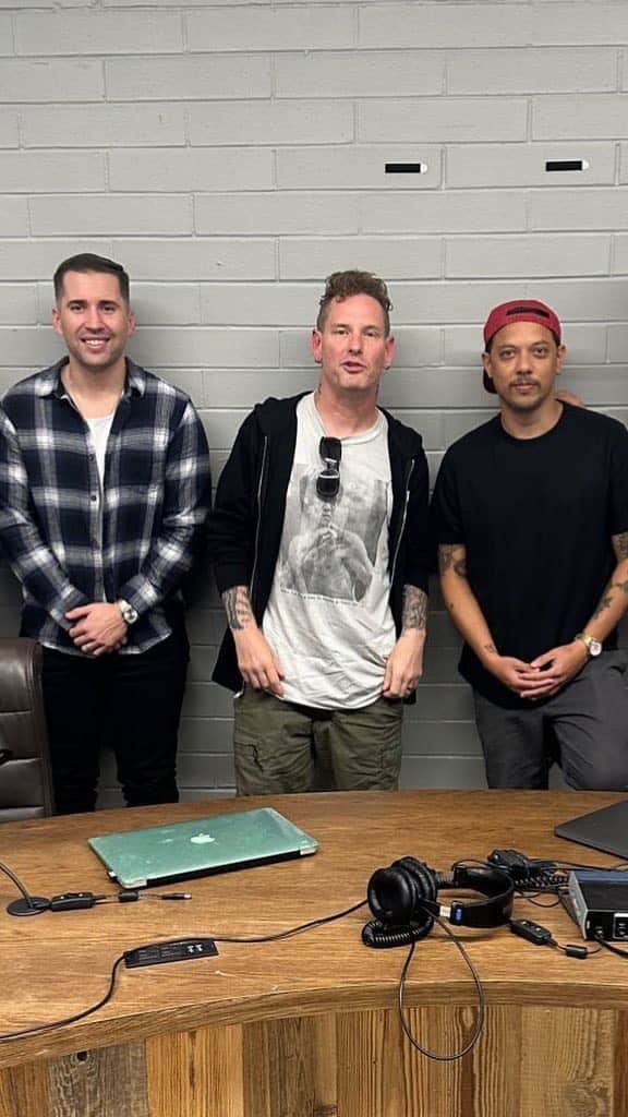 コリィ・テイラーのインスタグラム：「My full episode with @barstoolbackstage is out now on YouTube, Spotify and Apple Podcasts. Go check it out at the link in my story! Thanks for having me over guys」