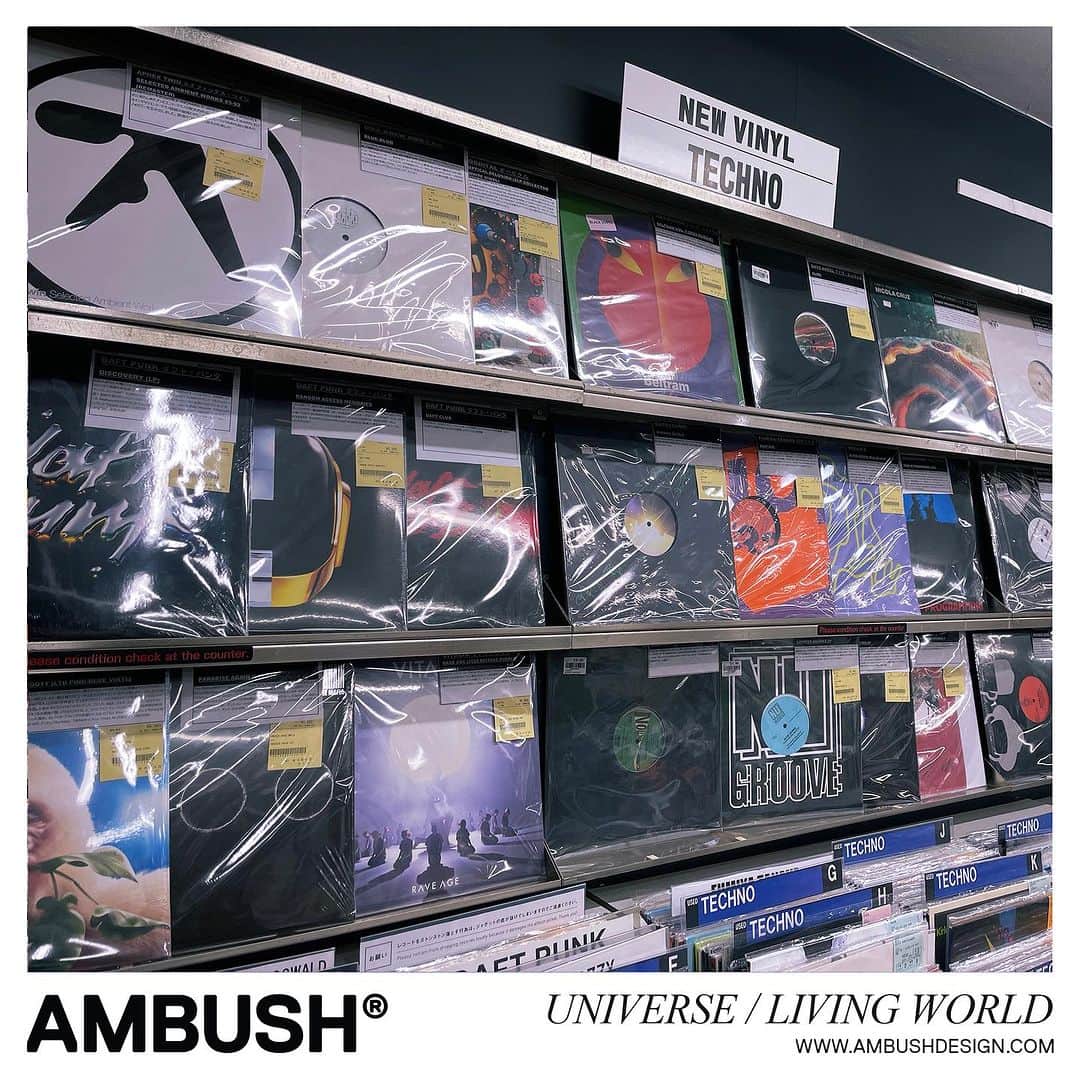 AMBUSHさんのインスタグラム写真 - (AMBUSHInstagram)「𝗔𝗠𝗕𝗨𝗦𝗛 𝑳𝑰𝑽𝑰𝑵𝑮 𝑾𝑶𝑹𝑳𝑫  AMBUSH UNIVERSE: “AMBUSH® DIGS”: RECORD SHOPS BRIDGING MUSIC AND CULTURE WITHIN TOKYO VOL 2.  The article now up on www.ambushdesign.com ⁣ 🖊️ @bootgazer 📸 @bootgazer」9月6日 7時28分 - ambush_official