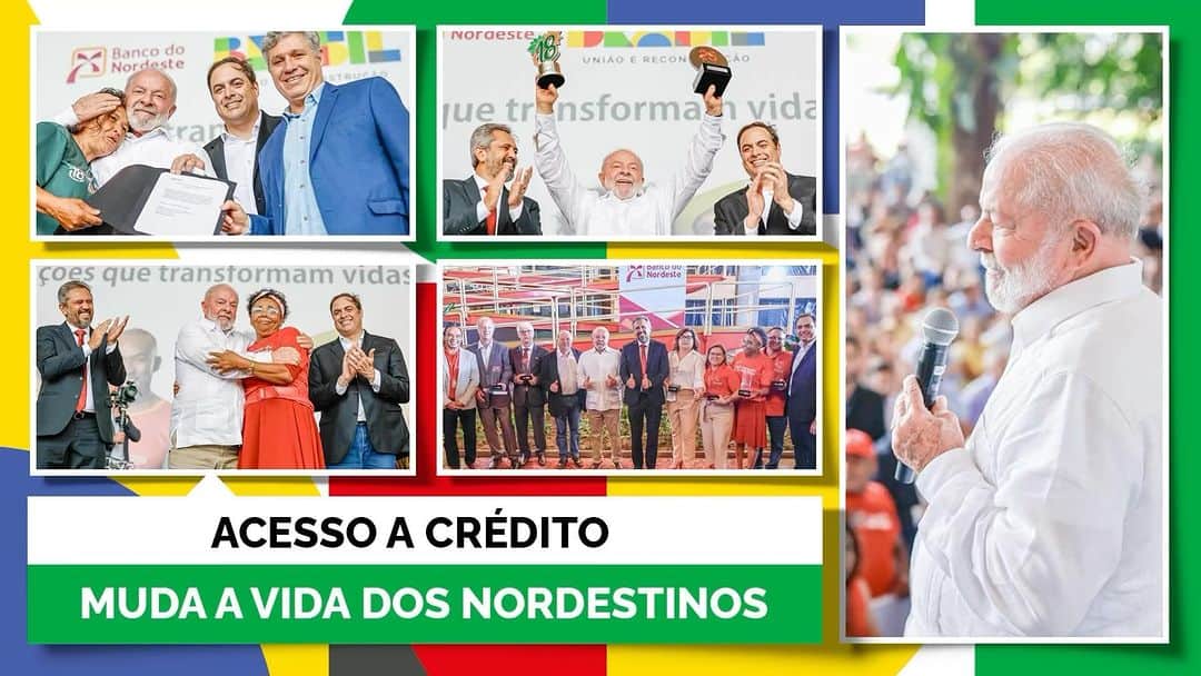 ジルマ・ルセフのインスタグラム：「O governo federal tem o compromisso de apoiar o crescimento e o investimento nos pequenos e médios empreendedores, além de agricultores rurais. Essa é uma das formas mais eficientes de fazer o dinheiro circular e a economia crescer. A experiência dos 18 anos do Agroamigo e dos 25 anos do CrediAmigo deve ser levada como exemplo para seguirmos no rumo certo.  🎥 Audiovisual/PR」
