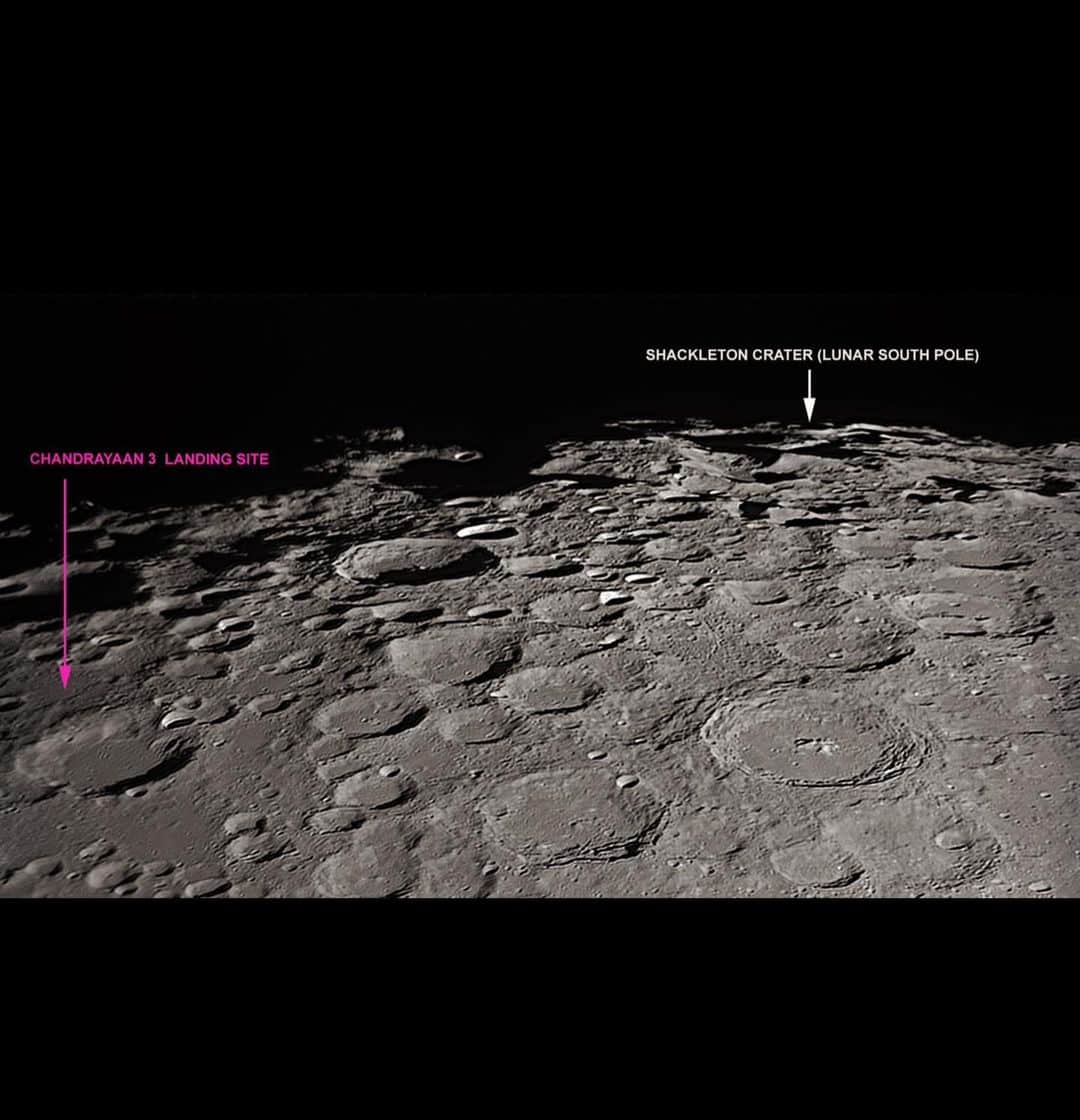 ブライアン・メイさんのインスタグラム写真 - (ブライアン・メイInstagram)「Indians on the Moon !!! They won the race to visit the terrain near our Moon’s South Pole. And they took a stereo camera !!! This is the very first stereo they have published - just a couple of hours ago.  My genius colleague Claudia Manzoni @lonely_whispers_ has seized the anaglyph they put out and converted it to side-by-side stereo … and together we made some adjustments to make it easier to view.  So here it is - in parallel stereo, and then - swipe - in cross eyed stereo. Then - swipe again- I’ve posted Jamie Cooper’s nice photographic guide to where this is taking place.  Sadly I never got to know the Chadrayaan 3 team, but this shows the Vikram lander vehicle … imaged by the stereo camera in the Pragyan rover.  Can’t wait to see more stereos from this mission! Congratulations Chandrayaan Team !!! @jamiecooperphotography  Enjoy !!! Thanks Claudia - thanks Jamie —- Bri」9月6日 1時15分 - brianmayforreal