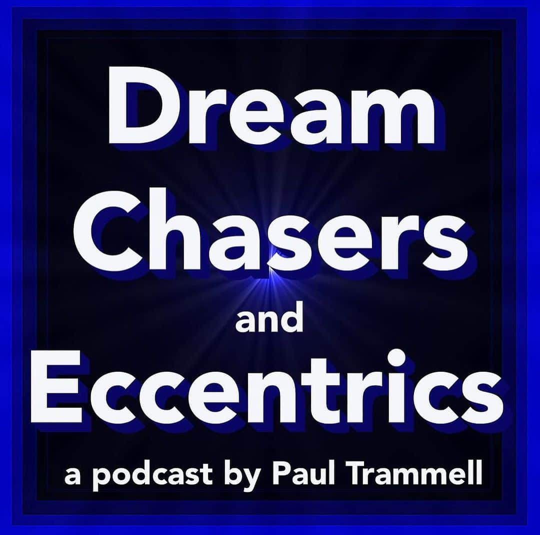 エマニュエル・シュリーキーのインスタグラム：「I had the pleasure of chatting with @trammell.paul on his podcast Dream Chasers and eccentrics. He is a great interviewer and we discussed all things career, process, life meditation, favorite things about work and not so favorite. You can hear it wherever you listen to your podcasts or go to Paultrammell.com and check it out there.」