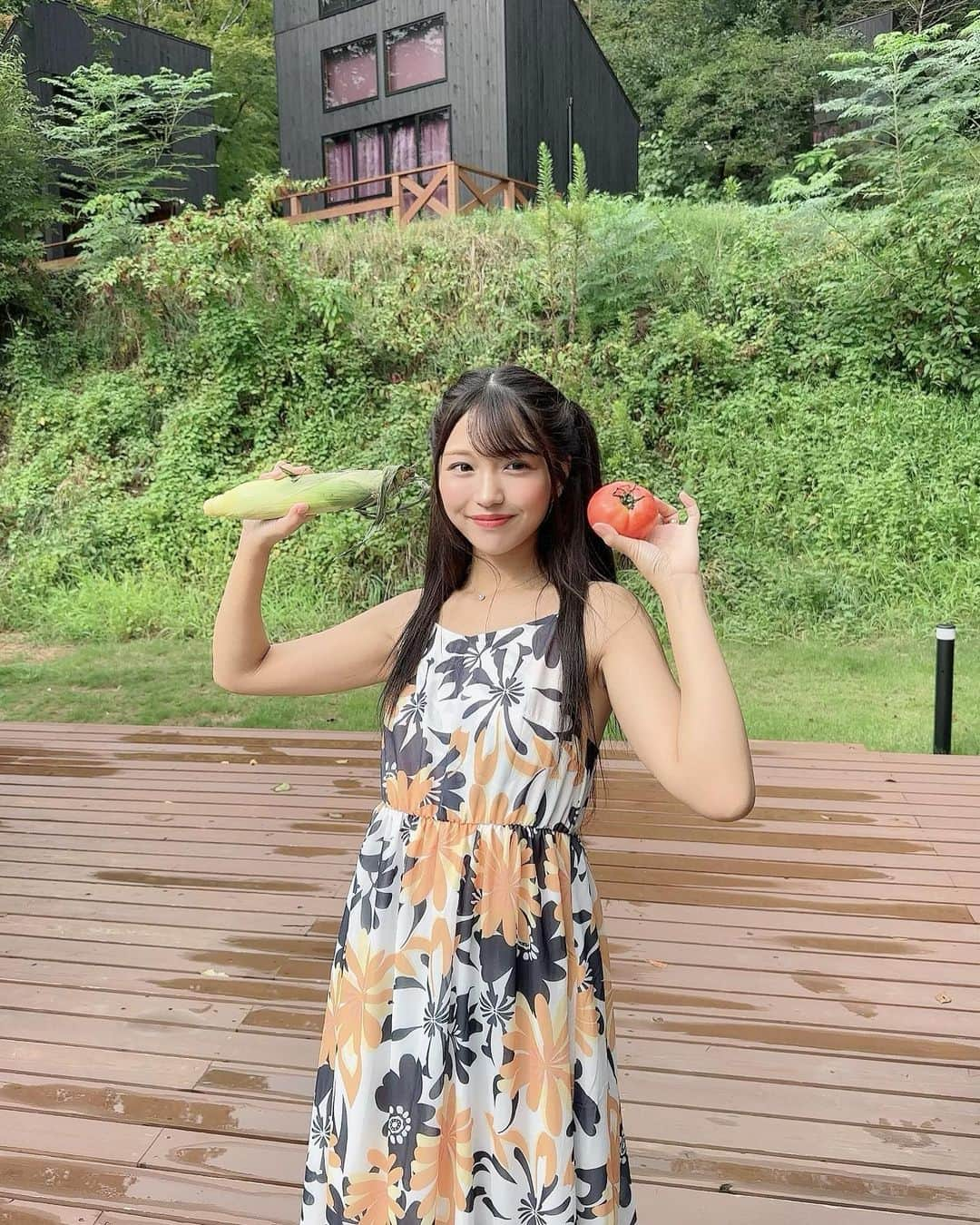 木下ひまりさんのインスタグラム写真 - (木下ひまりInstagram)「初グランピング🌳今さらサウナにハマりだした🧖🏻‍♀️」9月6日 2時13分 - himari_kinoshita