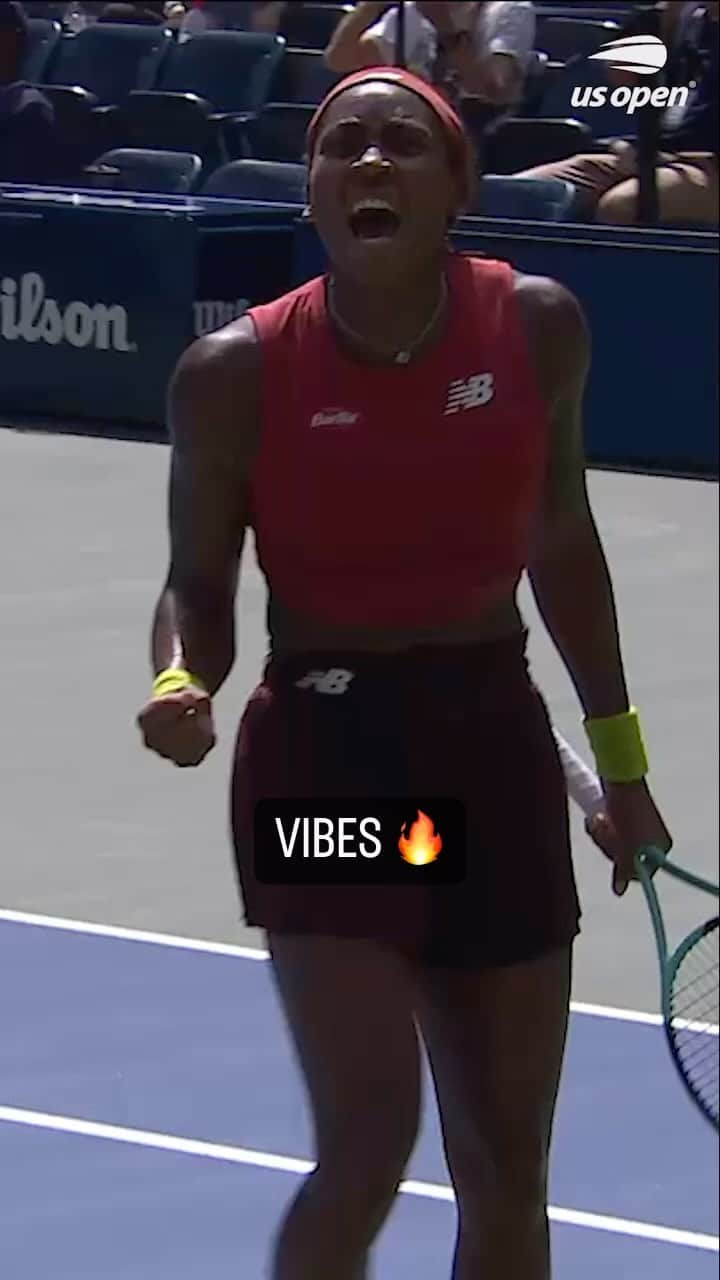 WTA（女子テニス協会）のインスタグラム：「W vibes 🔥 @cocogauff」