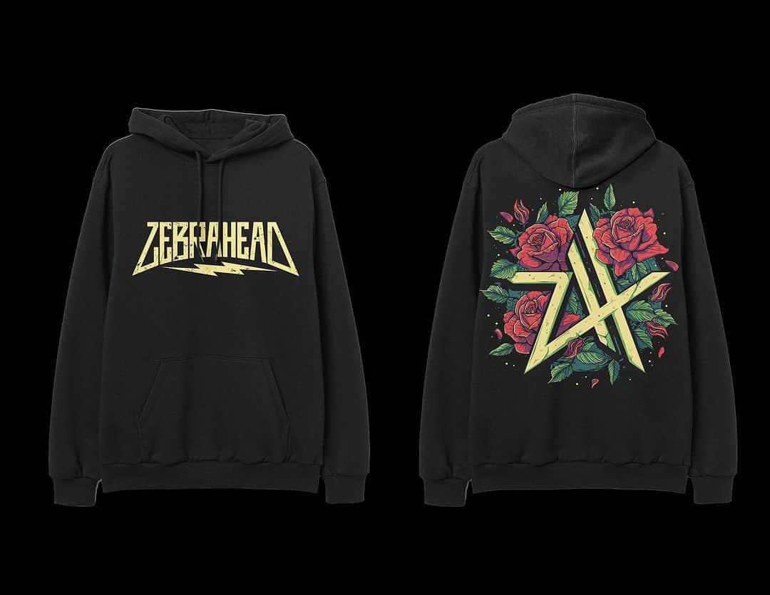 Zebraheadのインスタグラム：「New T-shirt / Hoodie alert.  Who doesn't have a Rose tattoo, a grandma who has a rose garden or a boyfriend that wears rose cologne?  You hear me?.....check out the new shirt...order one and think of great smells / tattoo regrets!  It is a damn sweet hoodie.......shirt.  Rose thing?!  Link to store in bio.  Or www.zebrahead.myshopify.com is the link that won’t work?!…」