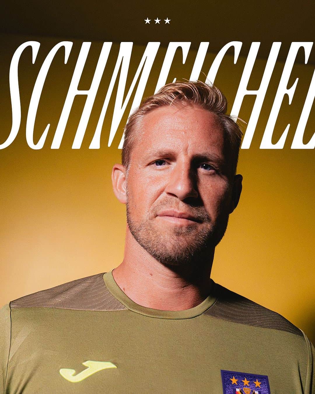 カスパー・シュマイケルのインスタグラム：「It’s official. 🇩🇰 Kasper Schmeichel joins Belgian record champion Royal Sporting Club Anderlecht. 🟣⚪ All info on rsca.be」