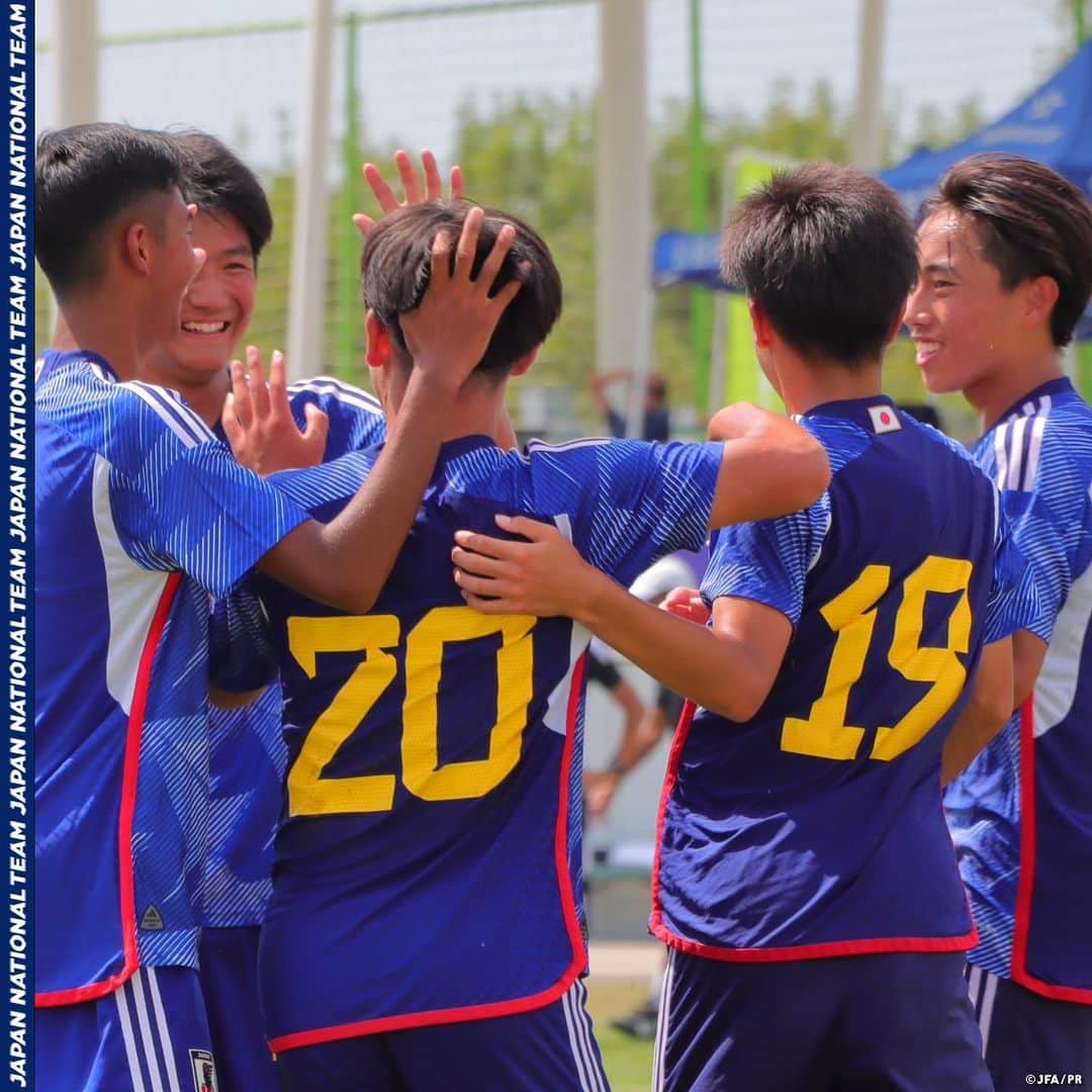 日本サッカー協会さんのインスタグラム写真 - (日本サッカー協会Instagram)「. 🔹Uー15日本代表 🔹 【2023.9.5 Match Report✍️】  2勝で迎えたグループステージ最終戦は、U-15香港代表と対戦⚽ 10-3で勝利し、首位でグループステージを突破しました！  詳しいレポートはプロフィールのJFA公式サイト『JFA.jp』から✍  #夢への勇気を #U15日本代表 #jfa #daihyo #サッカー日本代表 #サッカー #soccer #football #⚽」9月6日 17時14分 - japanfootballassociation