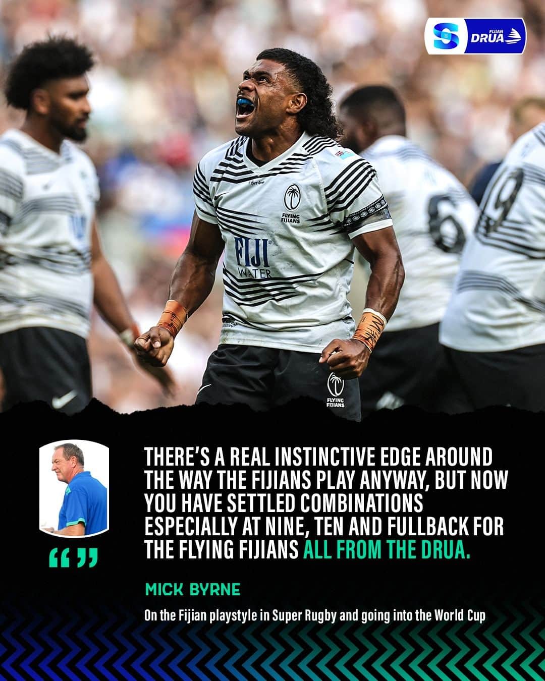 Super Rugbyのインスタグラム：「That's just the @fijian_drua_official way 💪  #SuperRugbyPacific」