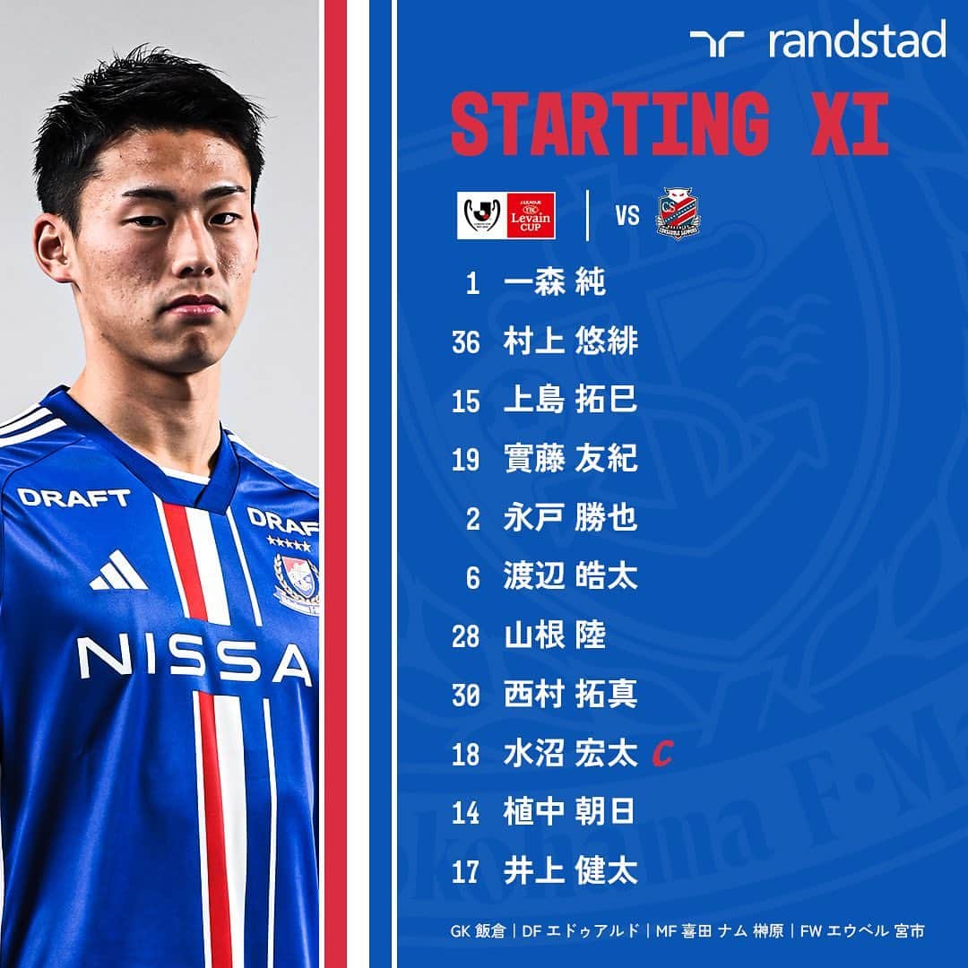 横浜F・マリノスのインスタグラム