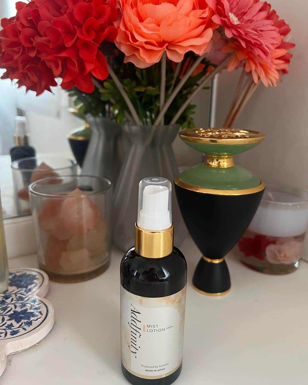 神谷麻美さんのインスタグラム写真 - (神谷麻美Instagram)「#Addfinity の#ミストローション だよ ️ ️ 顔、髪、体なん ...