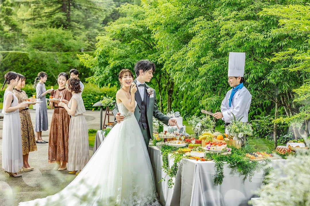 富山結婚式 ヴィラグランディス富山のインスタグラム：「🌱 #gardenwedding  #desert #smile  ・ ・ ・ #toalllovers  #すべての愛しい人たちへ‥ #villagrandisweddingresort」