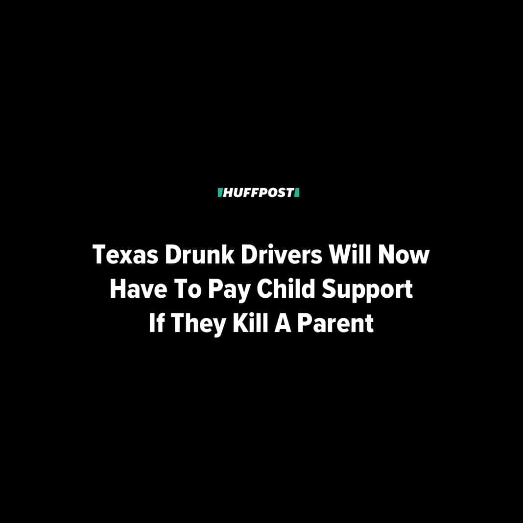 Huffington Postさんのインスタグラム写真 - (Huffington PostInstagram)「Drunk drivers in Texas will now have to pay child support if they kill a child’s parent or guardian in a crash.⁠ ⁠ The bill, named “Bentley’s Law,” was signed into Texas law Friday and requires those who kill parents of kids under 18 in a crash to pay child support.⁠ ⁠ Cecilia Williams, who created the law, lobbied for it after her son Cordell, daughter-in-law Lacy, and 4-month-old grandson were killed in April 2021 by a drunk driver in Missouri.⁠ ⁠ After Cordell and Lacy were killed, their other two sons, then-4-year-old Bentley, and then-2-year-old Mason, were left without parents, leaving Williams to care for them.⁠ ⁠ “I made a promise to my kids, and my grandson, and other people that I was going to do what I could to stop people from driving under the influence,” Williams told KHOU.⁠ ⁠ Tennessee became the first state to sign Bentley’s law into effect in July and similar legislation has been introduced in 24 other states.⁠ ⁠ Read more at our link in bio. // 🖊️ Paige Skinner⁠」9月6日 9時30分 - huffpost