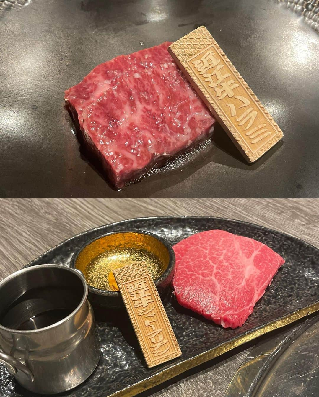 古川真奈美さんのインスタグラム写真 - (古川真奈美Instagram)「. . えみちんとお肉食べてきた🥩 麻布十番にある牛に金棒さん🐮@ushinikanabou_azabujuban ⁡ たらふく食べてきて大満足すぎました！！！！ 贅沢すぎるお肉三昧🤤❤️ ひとつひとつにこだわりがあって、全部食べ方が違う🍖 お肉の焼き方にもすごいこだわりがあった😳 お肉は全て店員さんがその場で焼いてくれてくれるよ🙋🏻‍♀️ ⁡ 近江牛特上サーロインのトリュフすき焼きは、(名前からして最強すぎる笑) 米たまご🥚だった！初めてみた！ 黄身が真っ白なたまご😳 すき焼きとの相性抜群で美味しかった〜🥹❤️ ⁡ お肉好きにはたまんないメニューでした🌸 全部個室でゆっくりできるし、女子会にもおすすめです🙌🏻 ⁡ ⁡ 〜料理長お任せコース〜 【前菜】 特上6種盛り合わせ 【タン焼】 近江牛タンカルビ　ピンクグレープフルーツのネギタレ 近江牛特上タン　フォアグラバター醤油 【炭火焼】 近江牛特上タン　厚切りタン元昆布締め 【サラダ】 金棒オーガニック 自家製オーガニックドレッシング 【塩焼】 近江牛特上ハラミ 【土瓶蒸し】 近江牛テール　旬の旨味 【箸休め】 ガリキャベ 【カツサンド】 ヒレワッサン 【牛休め】 富士の鶏ささみの湯葉焼き 【タレ焼】 近江牛シャトーブリアン　雲丹添え 【すき焼】 近江牛特上サーロインのトリュフすき焼き 【お食事】 新之助　羽釜近江牛炊き込みご飯 【甘味】 メロンのジュレ ⁡ ⁡ ⁡ ⁡ #牛に金棒 #創作焼肉 #麻布十番焼肉 #麻布十番ディナー #ヒレワッサン #麻布十番グルメ #麻布十番デート #ヒレカツサンド#instalike #instamood  #ootd #东京 #扎心了 #ow  PR #맞팔 #instapic  #팔로우미 #instaphoto #instagravure #girl #glam #followme #japanesegirl #selfies #gravure  #lookgoodfeelgood」9月6日 9時38分 - mana_0619