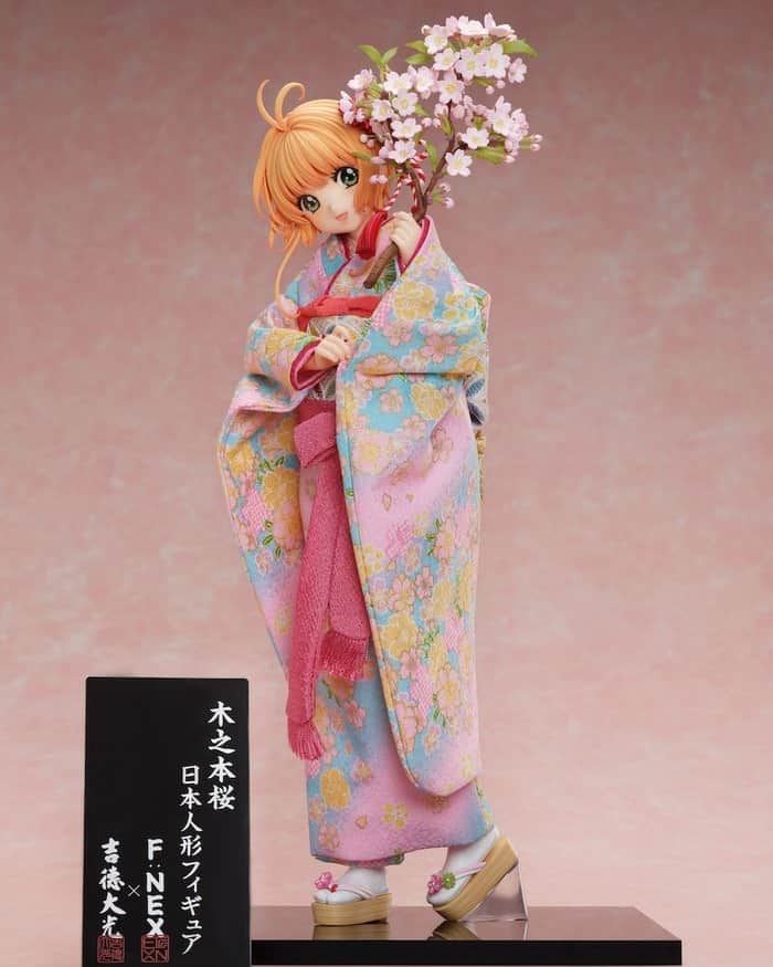 Tokyo Otaku Modeさんのインスタグラム写真 - (Tokyo Otaku ModeInstagram)「This beautiful figure was made in collaboration with traditional kimono maker, Yoshitoku, and brings out Sakura's natural beauty!  🛒 Check the link in our bio for this and more!   Product Name: Yoshitoku x F:NEX Cardcaptor Sakura: Clear Card Sakura Kinomoto Japanese Doll 1/4 Scale Figure Manufacturer: F:NEX Clothing: Yoshitoku Sculptor: Moineau Paintwork: B-Sachi Height (approx.): 360 mm | 14.2" Materials: PVC, ABS, rayon, polyester, acetate, cardboard  #cardcaptorsakura #sakurakinomoto #tokyootakumode #animefigure #figurecollection #anime #manga #toycollector #animemerch」9月6日 10時00分 - tokyootakumode