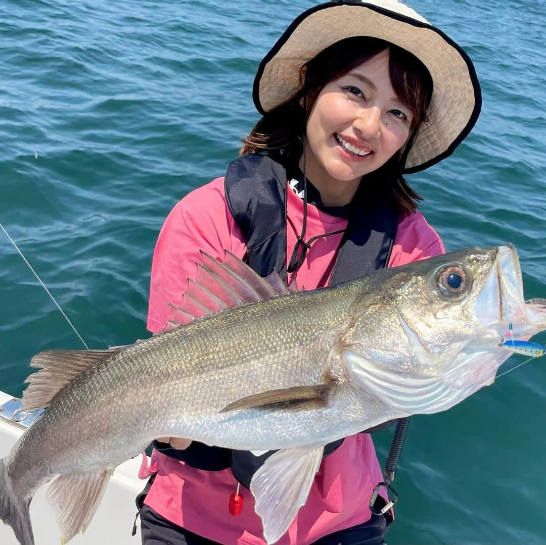 晴山由梨さんのインスタグラム写真 - (晴山由梨Instagram)「爆釣釣り女子会 in葉山  私のプロデュース艇サンリリー号に乗って、 女性だけのSLJ(スーパーライトジギング)釣行を楽しんできました😊  こんなに魚が釣れるSLJは初めてっていうくらい、 釣果に恵まれてイケスはあっという間に水族館状態🐠🐡🐟  そして今回は釣った魚をマリーナ近くのお店 「vamonos（バモノス） @hayama.vamonos 」に持ち込んで、 料理してもらうという贅沢な時間を過ごしました😍  詳しくは発売中の『ボート倶楽部 10月号』を ぜひぜひご覧ください📖✨  @boatclub_official   ---------------- ロッド：CATALINA BJ AP 610MS-MT リール：BLAST LT4000-CH ライン：PEX8 0.8号 ジグ：TGベイト 45g  #ボート倶楽部 #ボート雑誌 #葉山マリーナ #相模湾 #サンリリー #slj #スーパーライトジギング #ボートフィッシング #レンタルボート #tgベイト #爆釣 #釣果料理 #vamonos」9月6日 17時10分 - hareyama_yuri