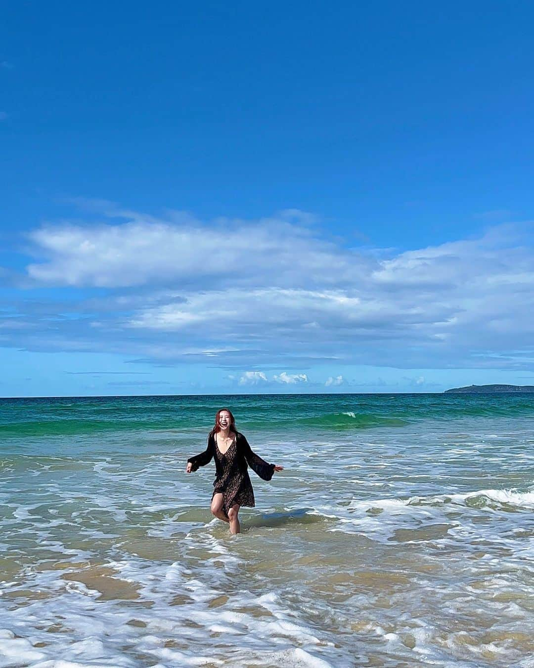 ジユルさんのインスタグラム写真 - (ジユルInstagram)「하늘이 그림☁️  #rainbowbeach #🇦🇺」9月6日 10時57分 - jiyul_7