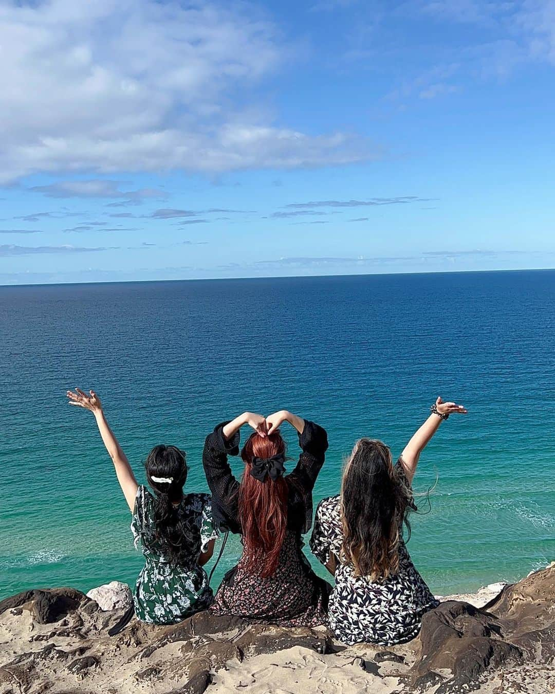 ジユルさんのインスタグラム写真 - (ジユルInstagram)「하늘이 그림☁️  #rainbowbeach #🇦🇺」9月6日 10時57分 - jiyul_7