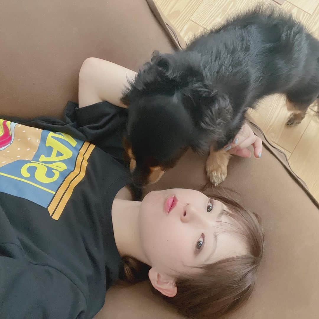 青木理奈さんのインスタグラム写真 - (青木理奈Instagram)「2023夏×🐶」9月6日 10時54分 - rin.427