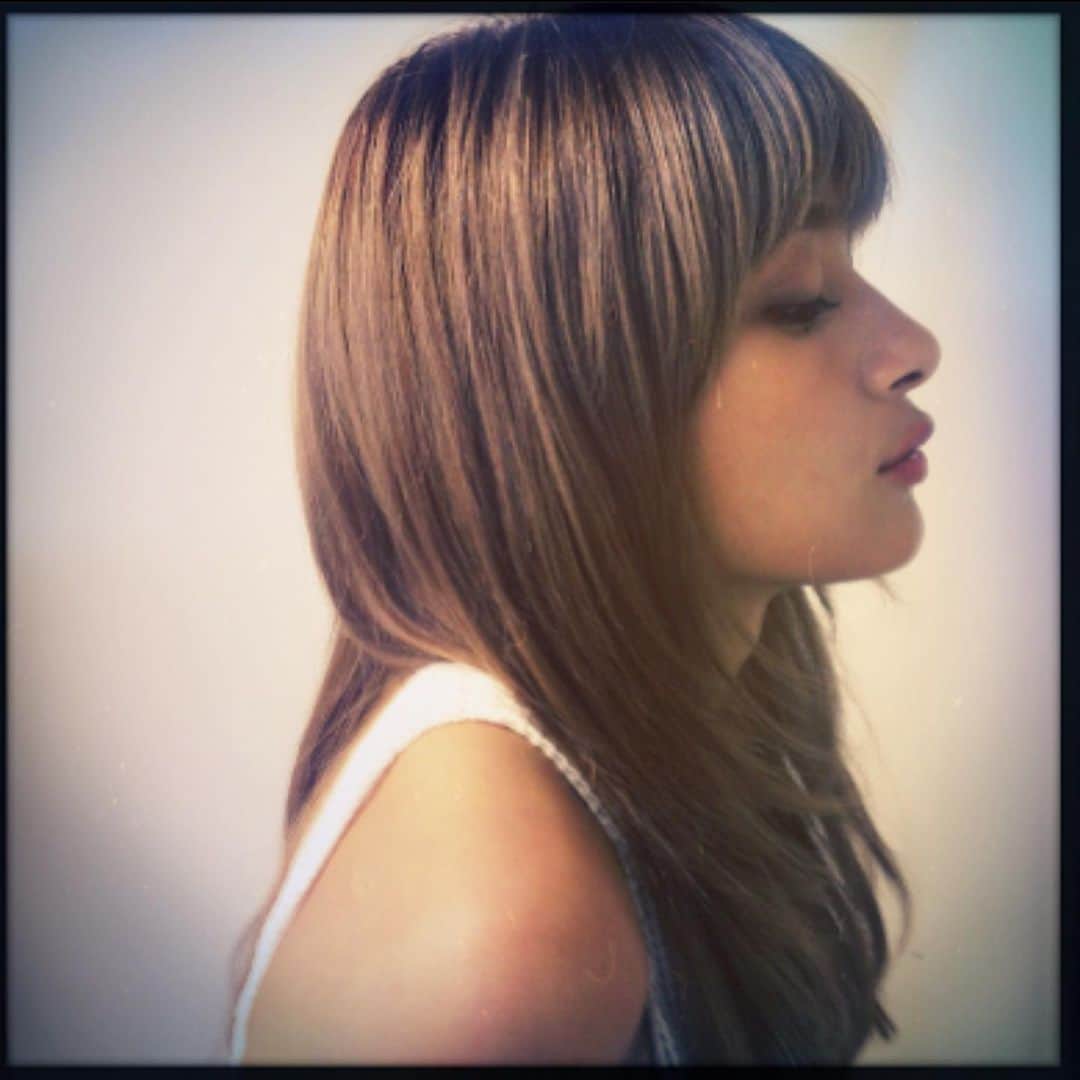 ハシモトタカヒロのインスタグラム：「ROLA, Heavy Layer Hair Cut, 6/5/2014」