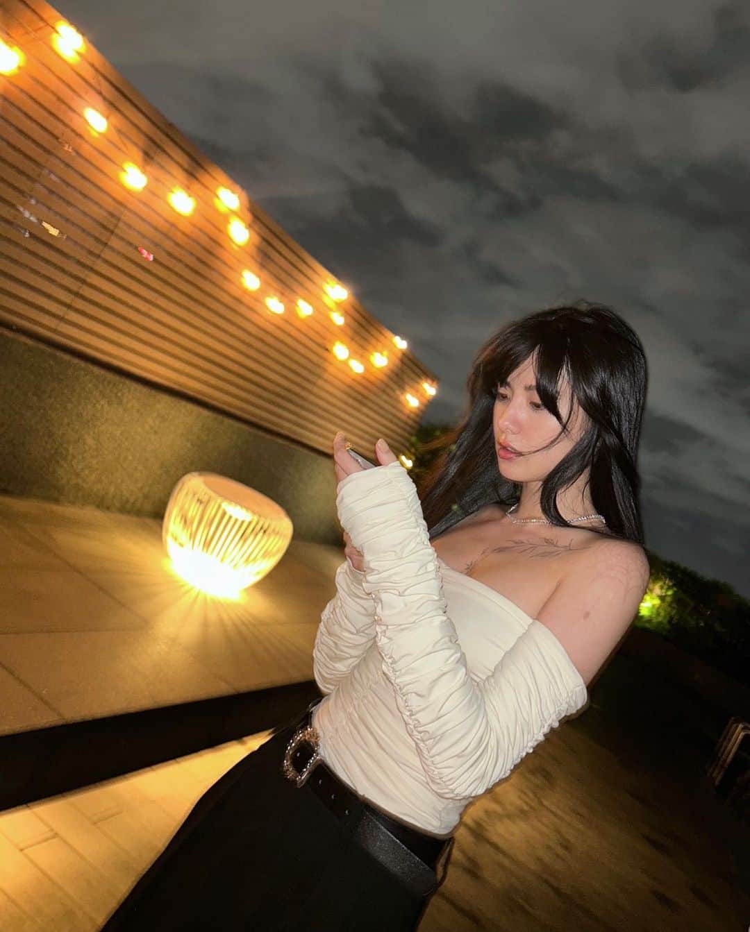 ナナ のインスタグラム：「🤍」