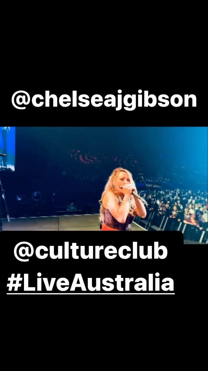 ボーイ・ジョージのインスタグラム：「Great kick off to our Australian tour @teg_live @cultureclubofficial @chelseajgibson」