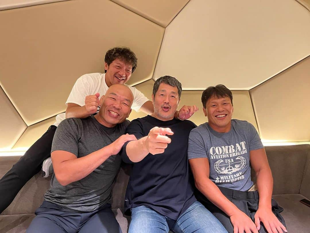 高田延彦さんのインスタグラム写真 - (高田延彦Instagram)「グッタイム！またやろう！　 #enjoy  #thanks  #peace」9月6日 13時50分 - takada_nobuhiko