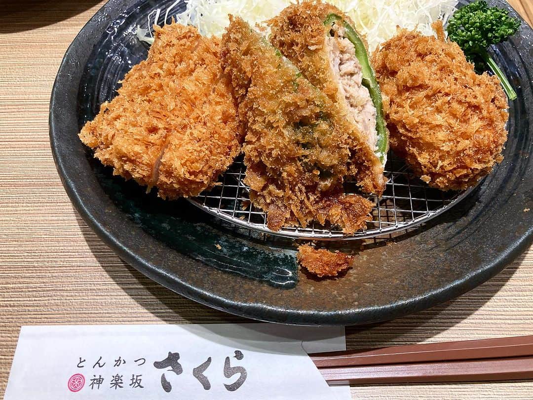 宇田川大輔のインスタグラム：「お気に入りに登録 #とんかつ神楽坂さくら #渋谷ランチ」
