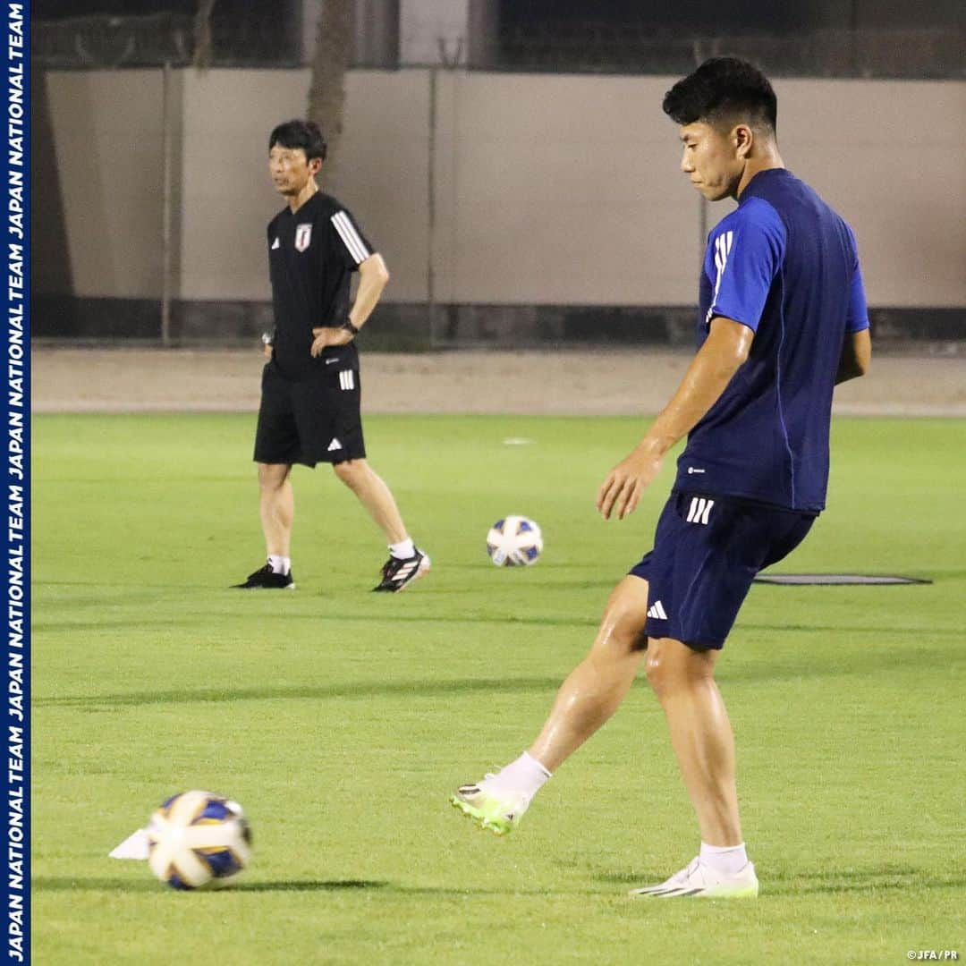 日本サッカー協会さんのインスタグラム写真 - (日本サッカー協会Instagram)「. 🔹U-22日本代表🔹 【2023.9.5 Training Report✍️】  翌日のU-22パキスタン代表との初戦に向けて前日練習を行いました⚽ 詳しいレポートはプロフィールのJFA公式サイト『JFA.jp』から✍  ⚔NEXT MATCH⚔ 🏆#AFCU23 #アジアカップ カタール 2024予選 ⚔️グループステージ第1節 🗓️9.7(木) ⌚️3:30(🇯🇵) 🆚パキスタン🇵🇰  #夢への勇気を #jfa #daihyo #U22日本代表 #サッカー日本代表 #サッカー #soccer #football #⚽️」9月6日 15時21分 - japanfootballassociation