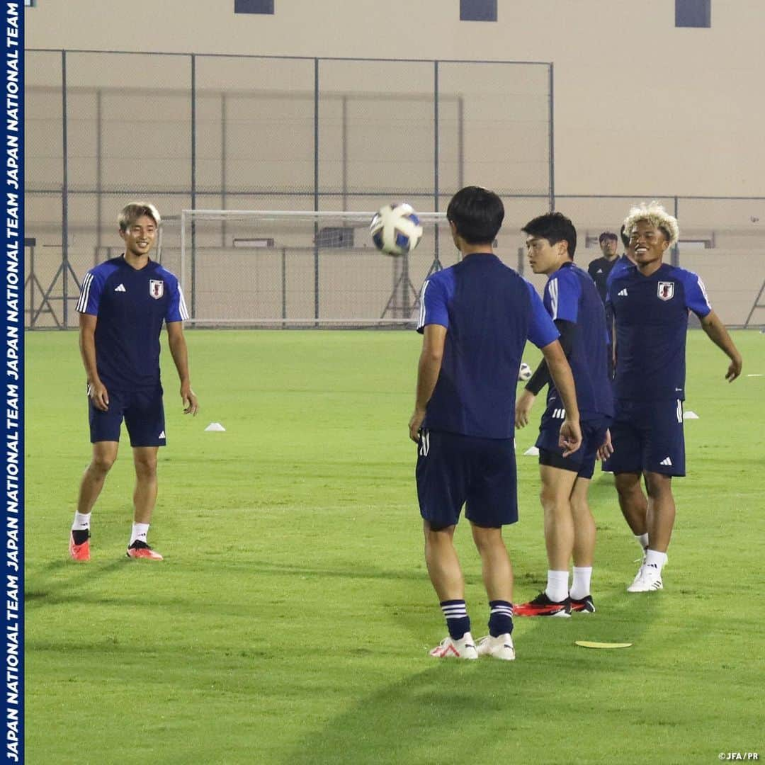 日本サッカー協会さんのインスタグラム写真 - (日本サッカー協会Instagram)「. 🔹U-22日本代表🔹 【2023.9.5 Training Report✍️】  翌日のU-22パキスタン代表との初戦に向けて前日練習を行いました⚽ 詳しいレポートはプロフィールのJFA公式サイト『JFA.jp』から✍  ⚔NEXT MATCH⚔ 🏆#AFCU23 #アジアカップ カタール 2024予選 ⚔️グループステージ第1節 🗓️9.7(木) ⌚️3:30(🇯🇵) 🆚パキスタン🇵🇰  #夢への勇気を #jfa #daihyo #U22日本代表 #サッカー日本代表 #サッカー #soccer #football #⚽️」9月6日 15時21分 - japanfootballassociation