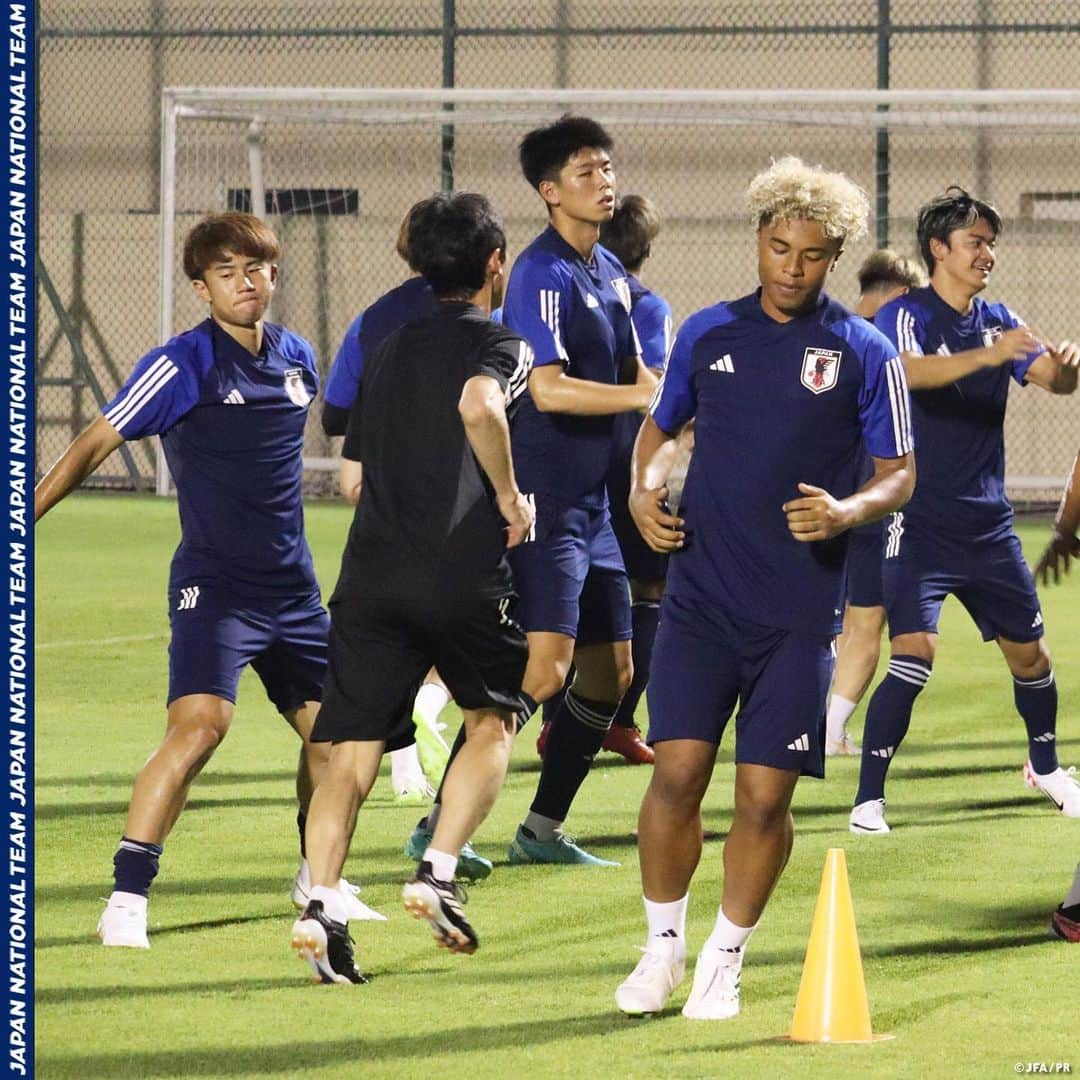 日本サッカー協会さんのインスタグラム写真 - (日本サッカー協会Instagram)「. 🔹U-22日本代表🔹 【2023.9.5 Training Report✍️】  翌日のU-22パキスタン代表との初戦に向けて前日練習を行いました⚽ 詳しいレポートはプロフィールのJFA公式サイト『JFA.jp』から✍  ⚔NEXT MATCH⚔ 🏆#AFCU23 #アジアカップ カタール 2024予選 ⚔️グループステージ第1節 🗓️9.7(木) ⌚️3:30(🇯🇵) 🆚パキスタン🇵🇰  #夢への勇気を #jfa #daihyo #U22日本代表 #サッカー日本代表 #サッカー #soccer #football #⚽️」9月6日 15時21分 - japanfootballassociation